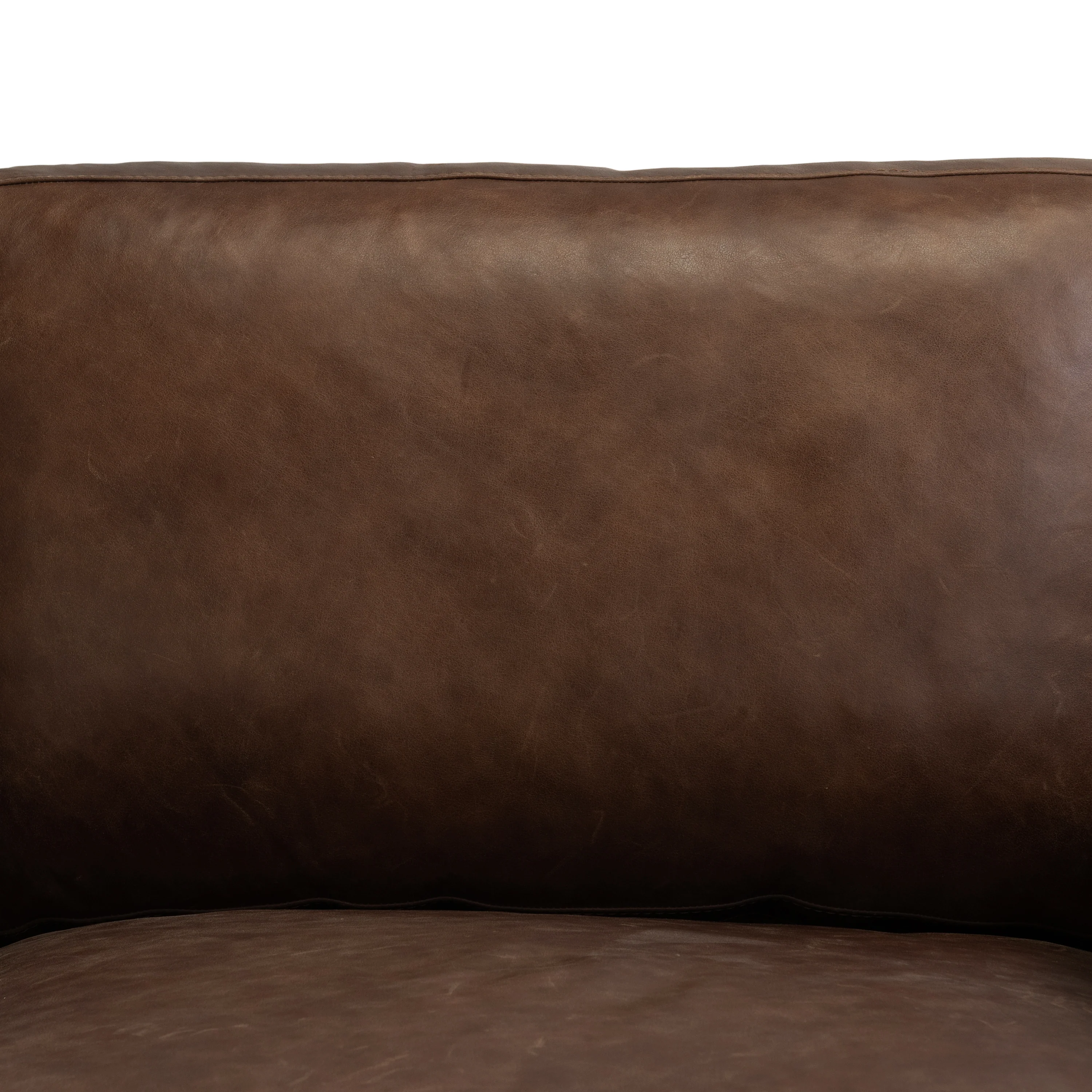 Sorrento Leather Lounge Chair | Chocolate Brown - Image 11