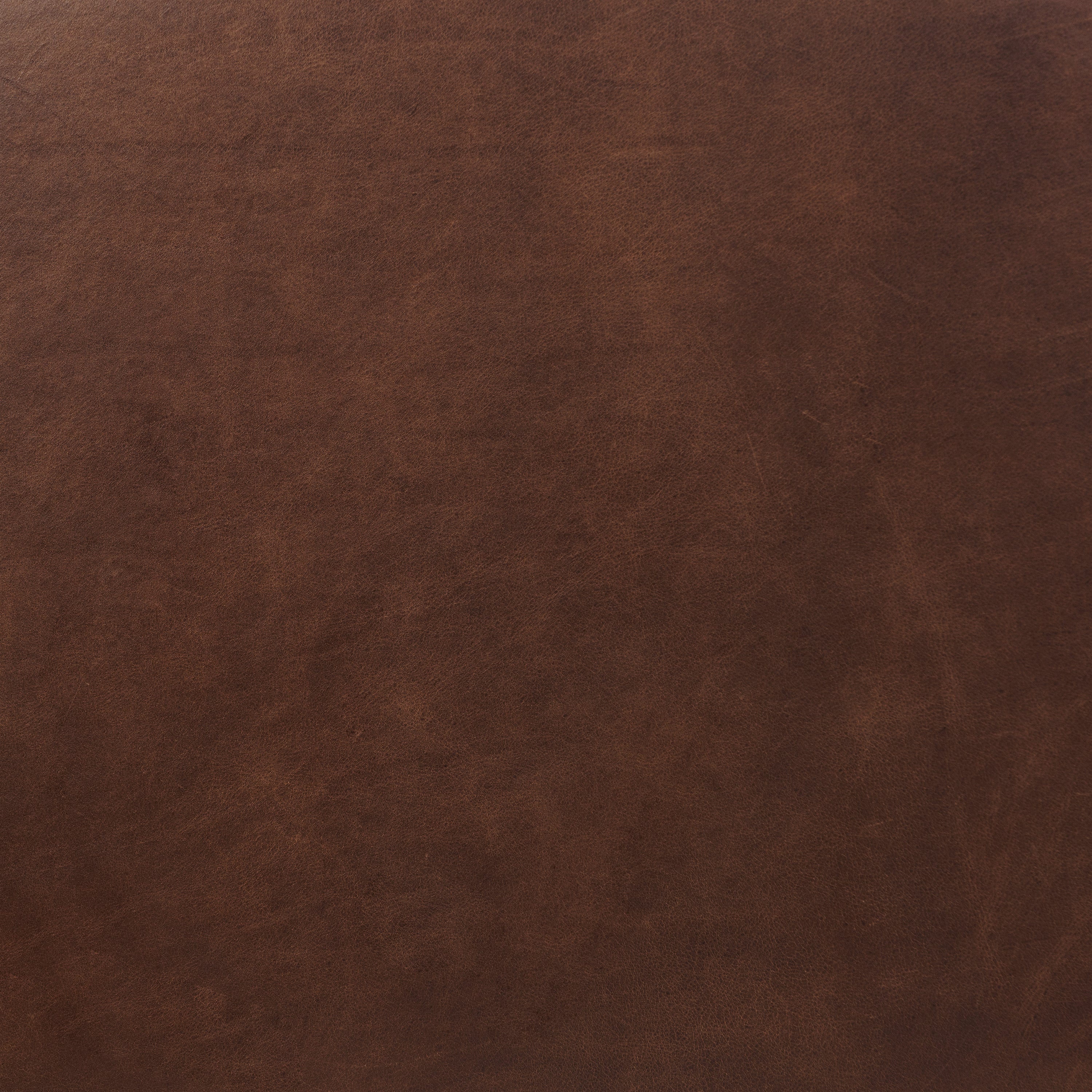 Sorrento Leather Ottoman | Chocolate Brown - Image 9