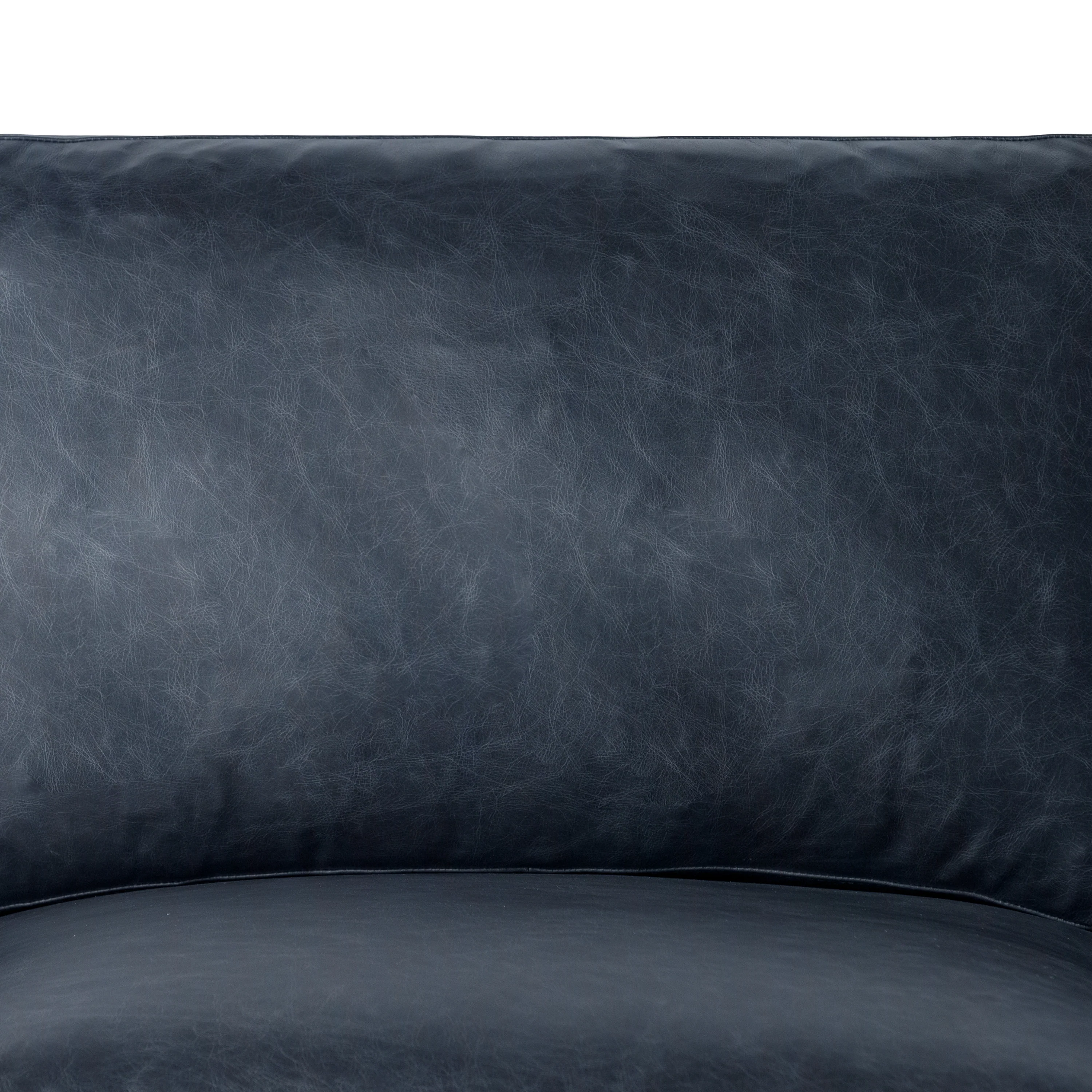 Sorrento 86" Leather Sofa | Nightfall Blue - Image 10