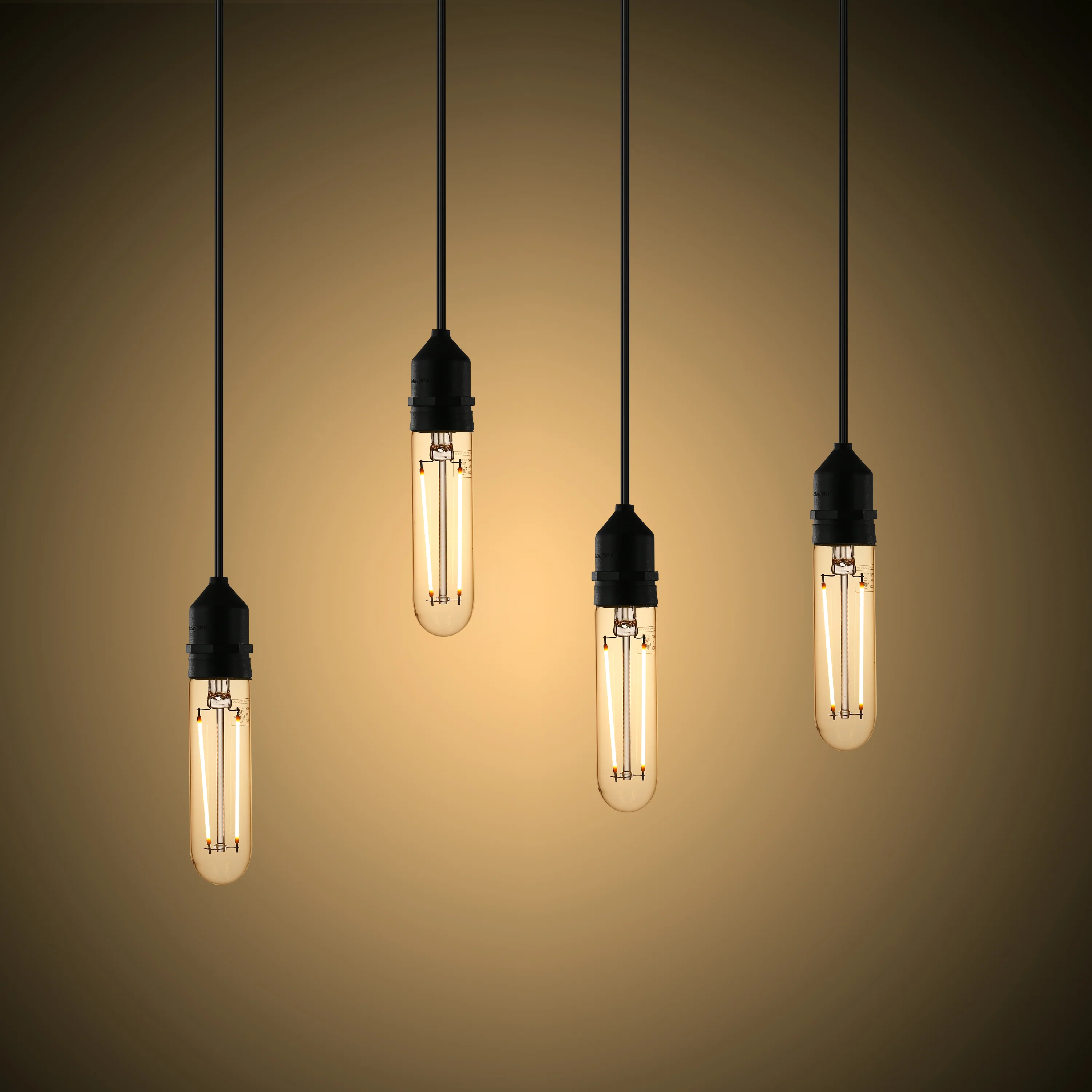 Sovana T10 / 4.9" Clear LED Filament Light Bulbs | Clear | Set of 6 - Image 6