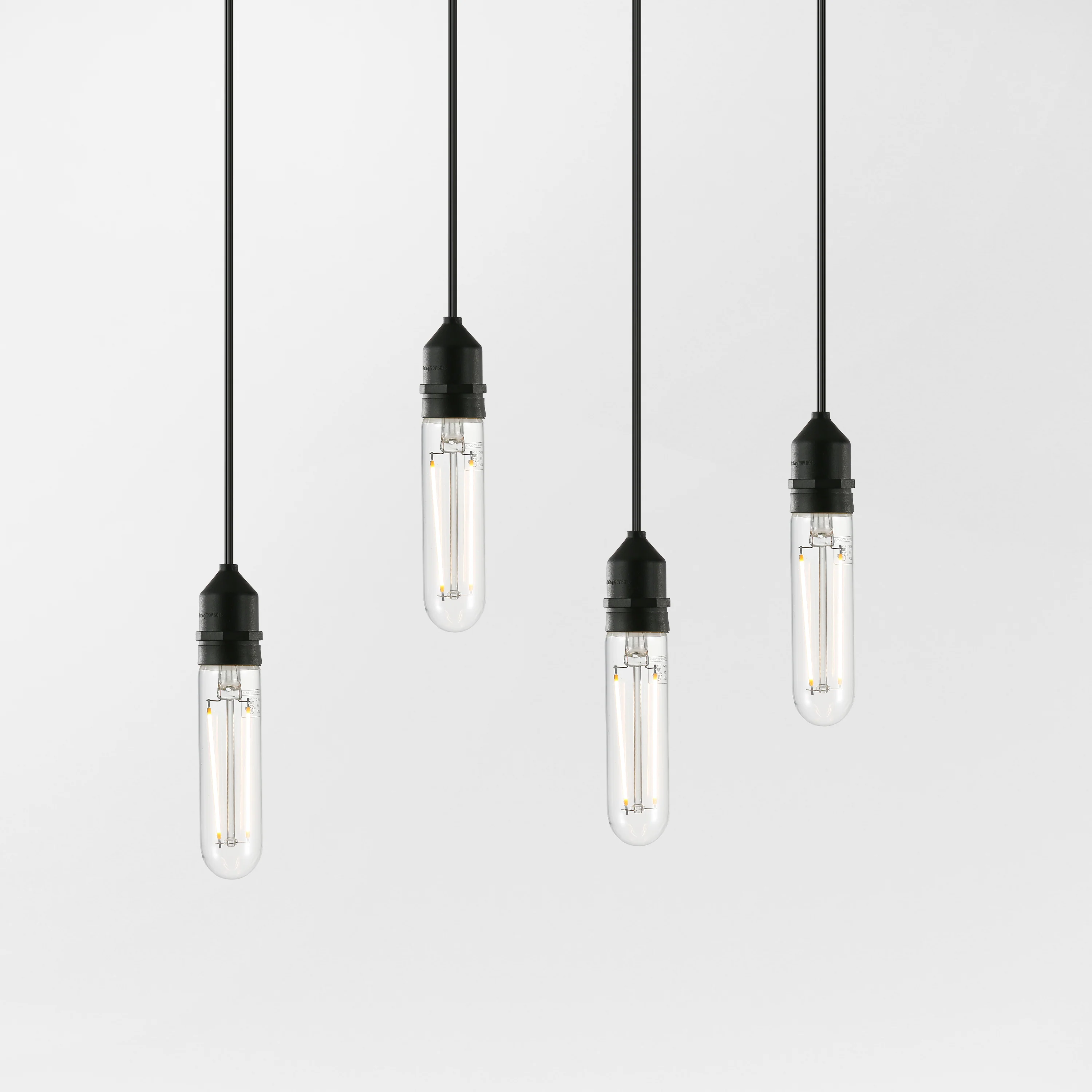 Sovana T10 / 4.9" Clear LED Filament Light Bulbs | Clear | Set of 6 - Image 7