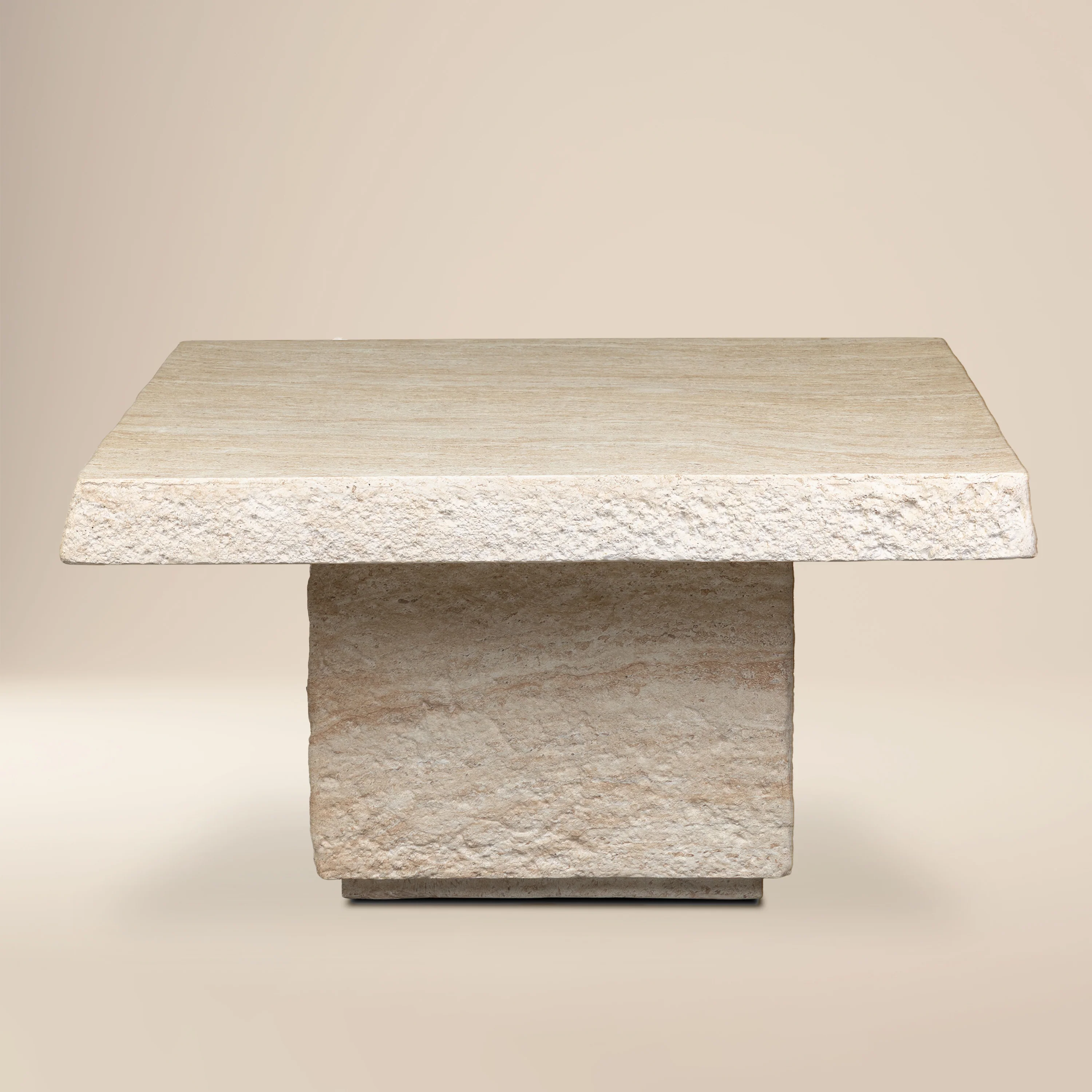 Stilo 35" Coffee Table | Travertine