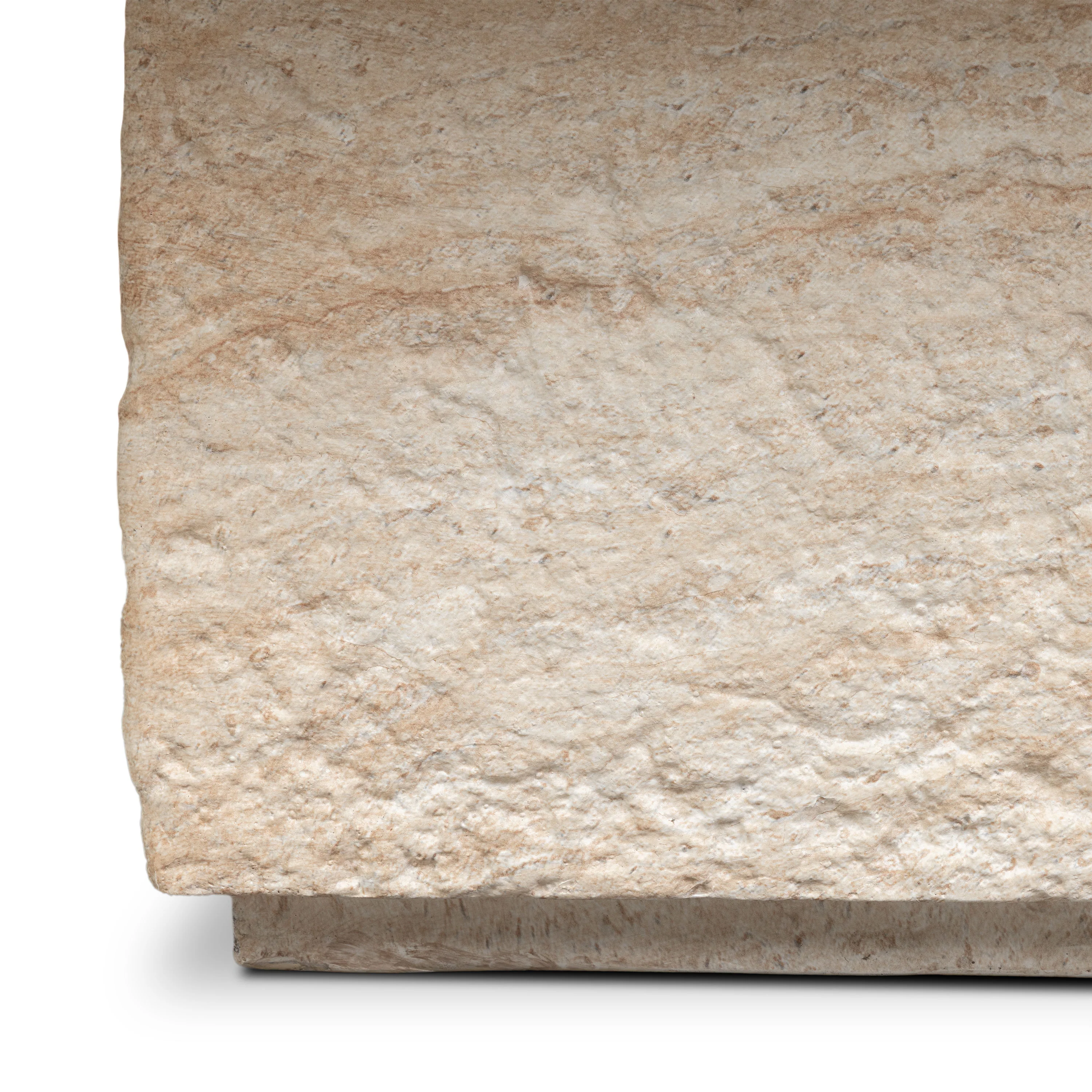 Stilo 35" Coffee Table | Travertine - Image 11