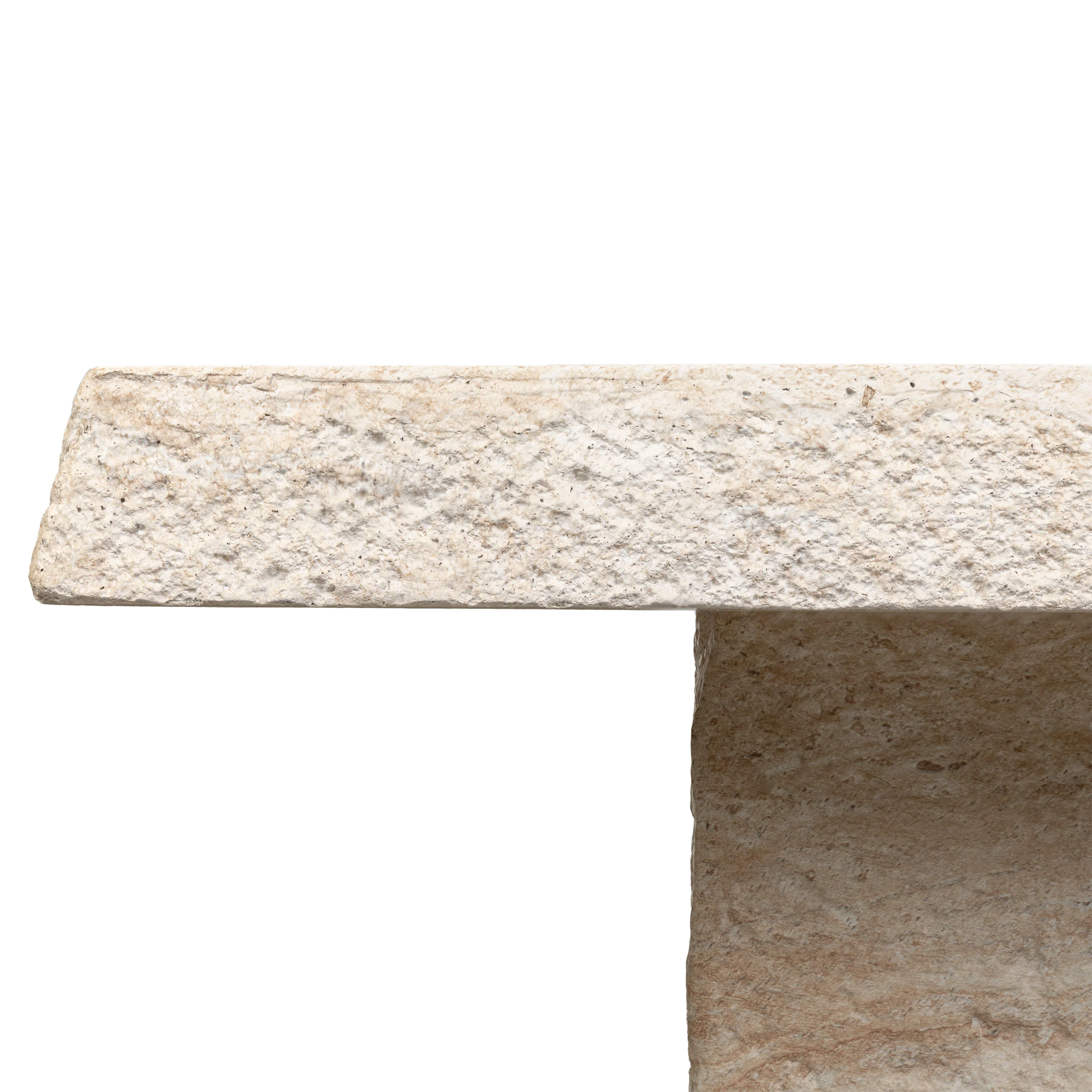 Stilo 35" Coffee Table | Travertine - Image 12