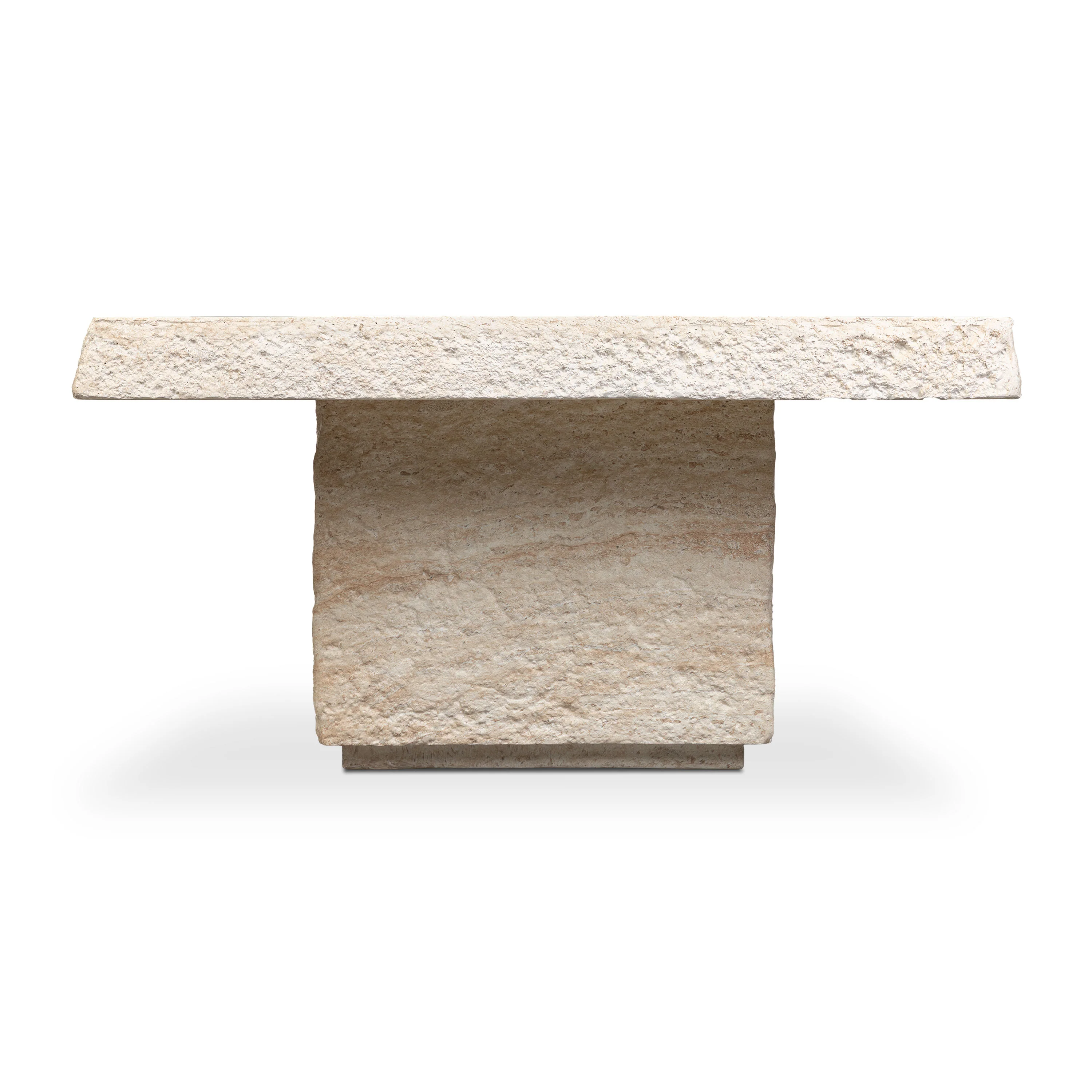 Stilo 35" Coffee Table | Travertine - Image 5
