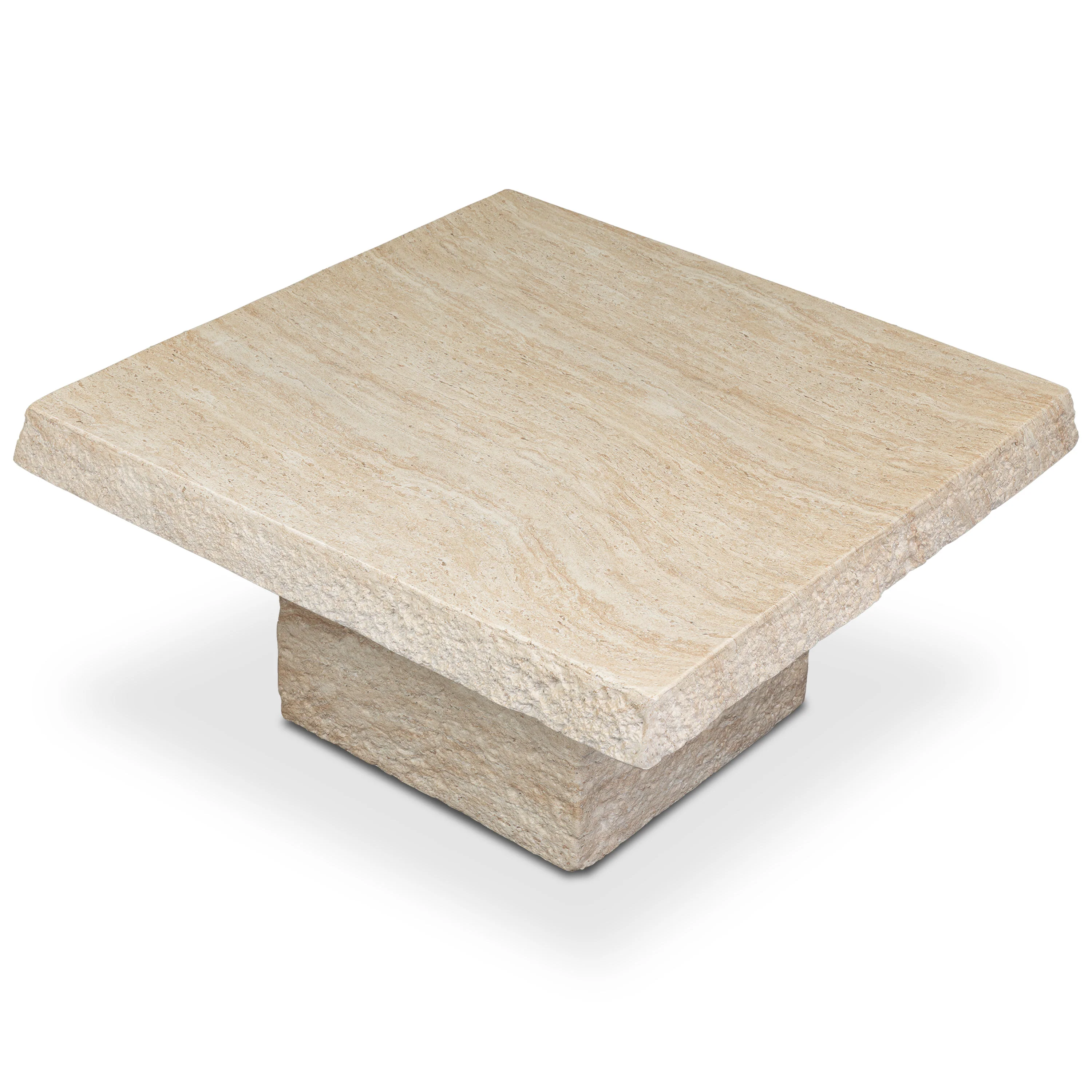 Stilo 35" Coffee Table | Travertine - Image 7