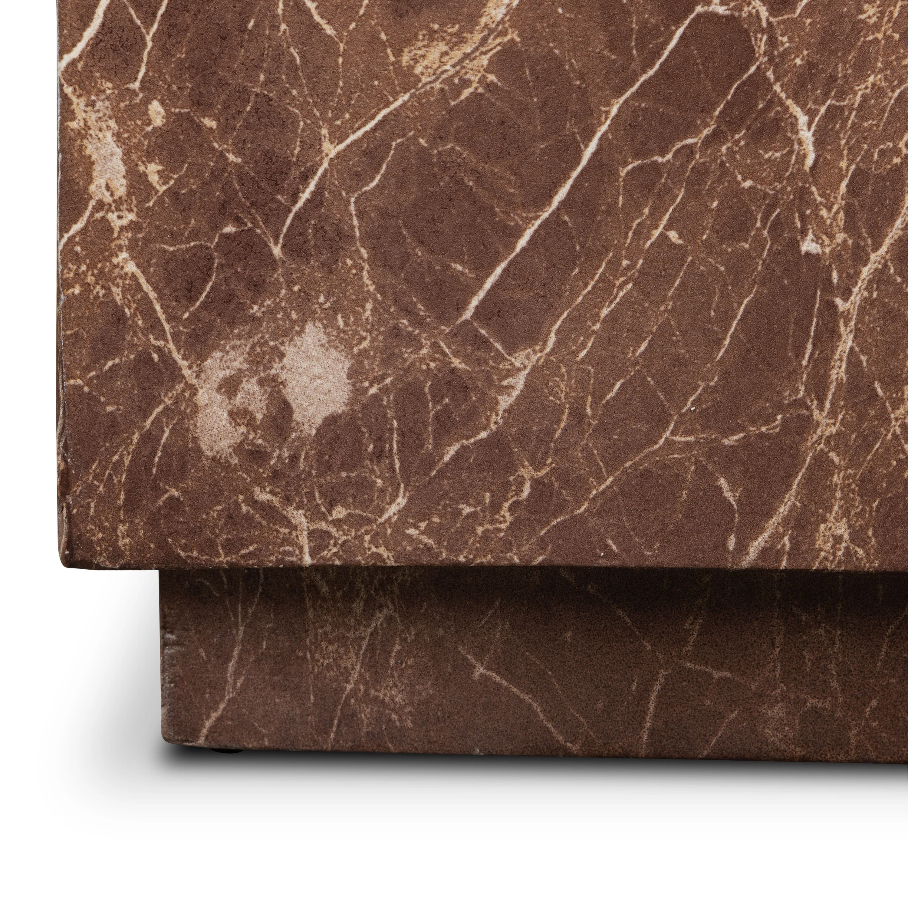 Stova 13.75" Side Table | Bordeaux Red - Image 9
