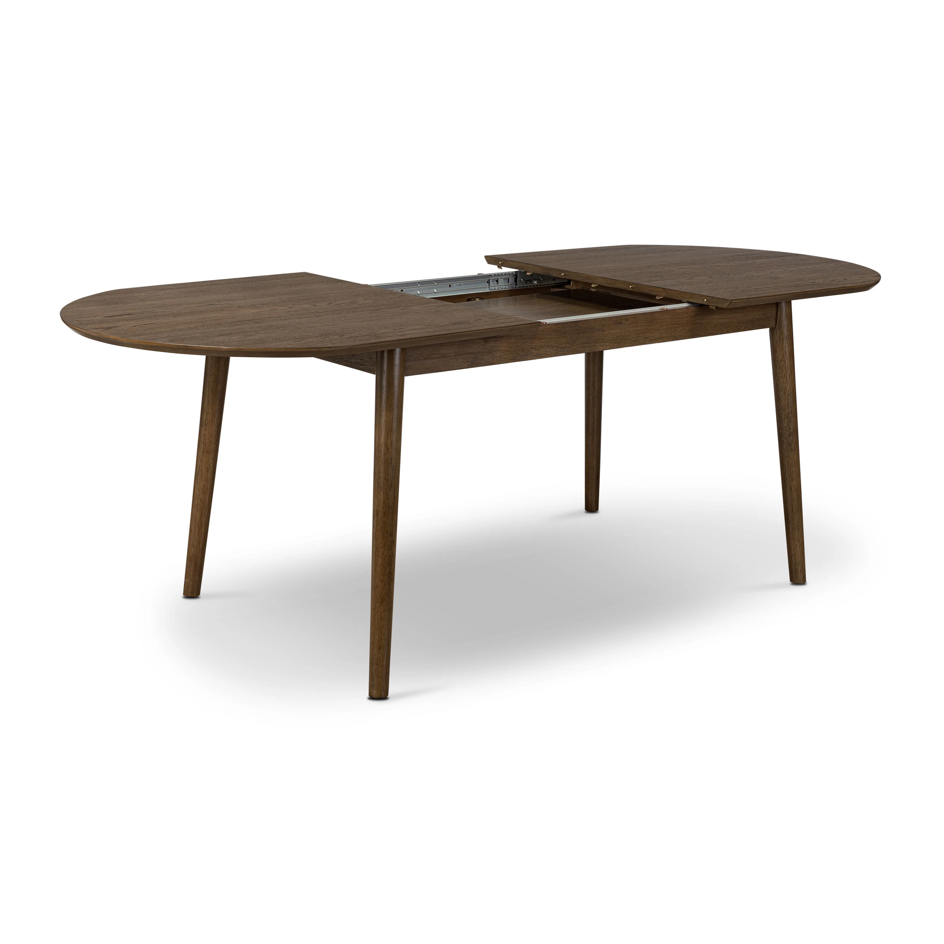 Svalbard Extendable Dining Table (63"-82.5") | Tundra Brown - Image 3