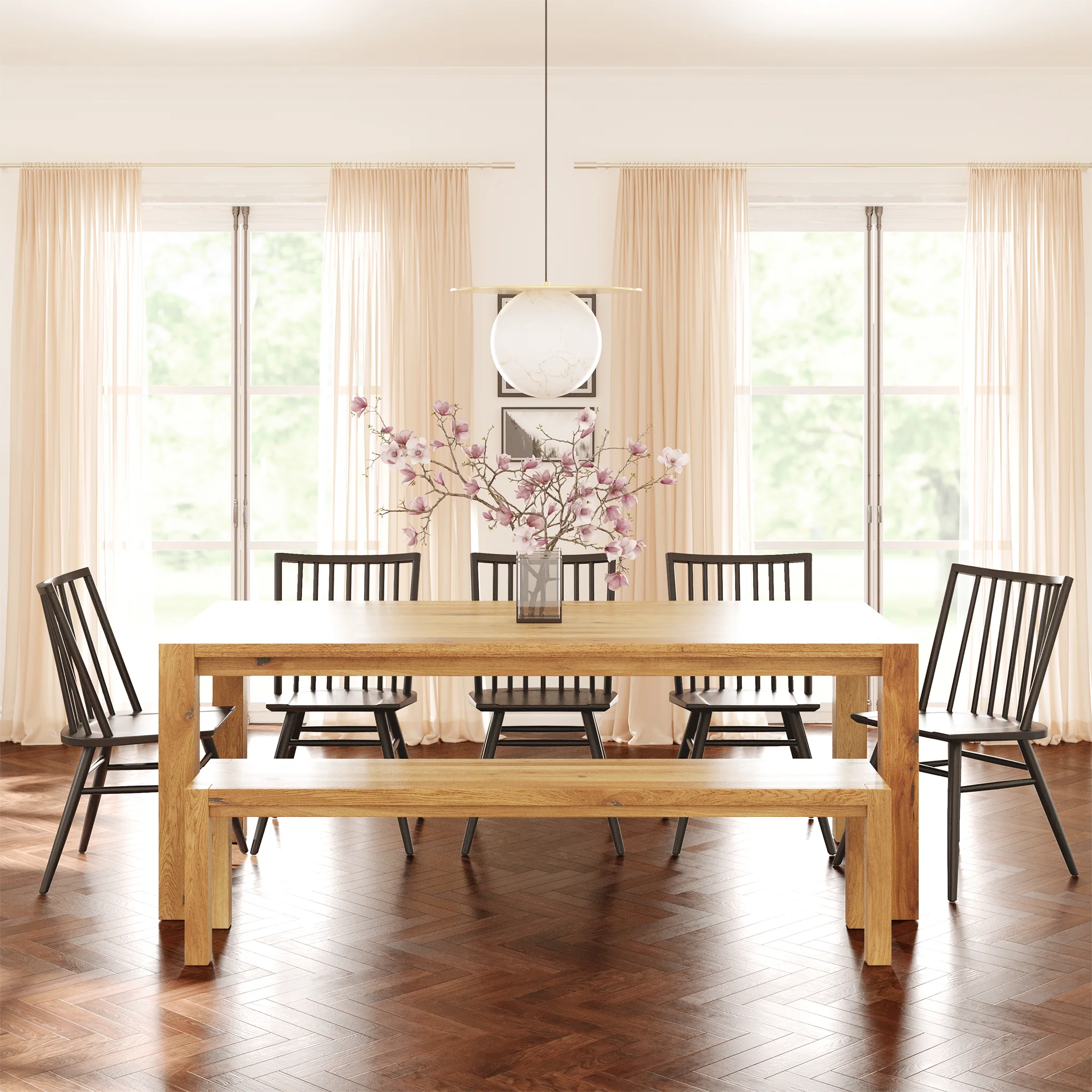 Talia Dining Chair | Black - Image 4