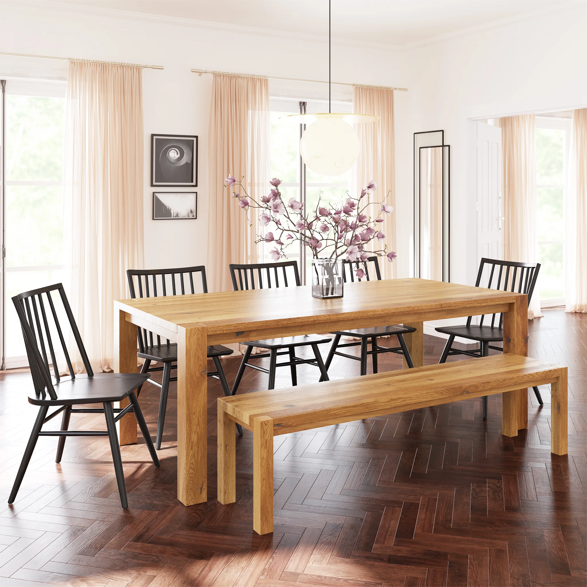 Talia Dining Chair | Black - Image 5