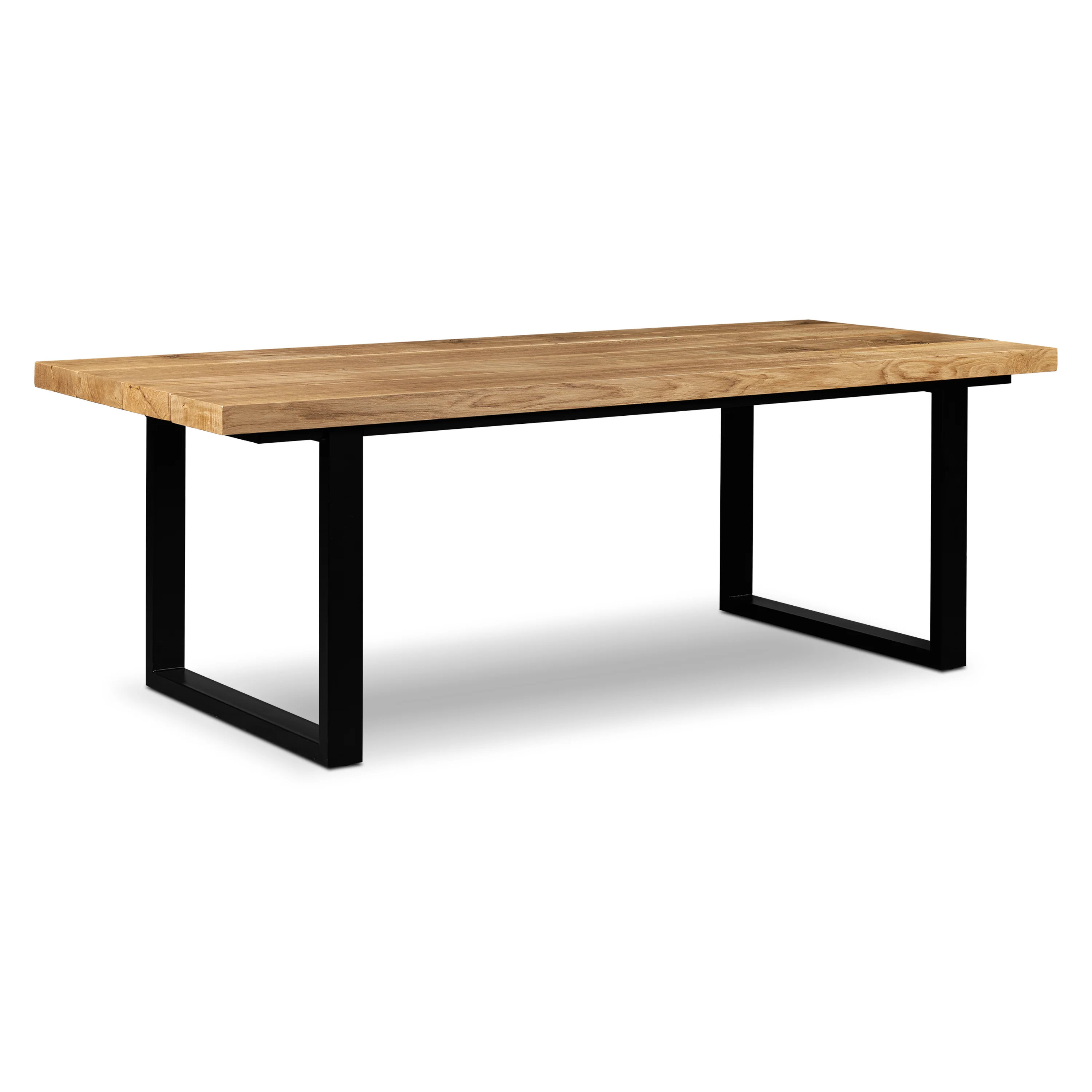 Tavi 86.5" Solid Oak Dining Table | Natural - Image 4