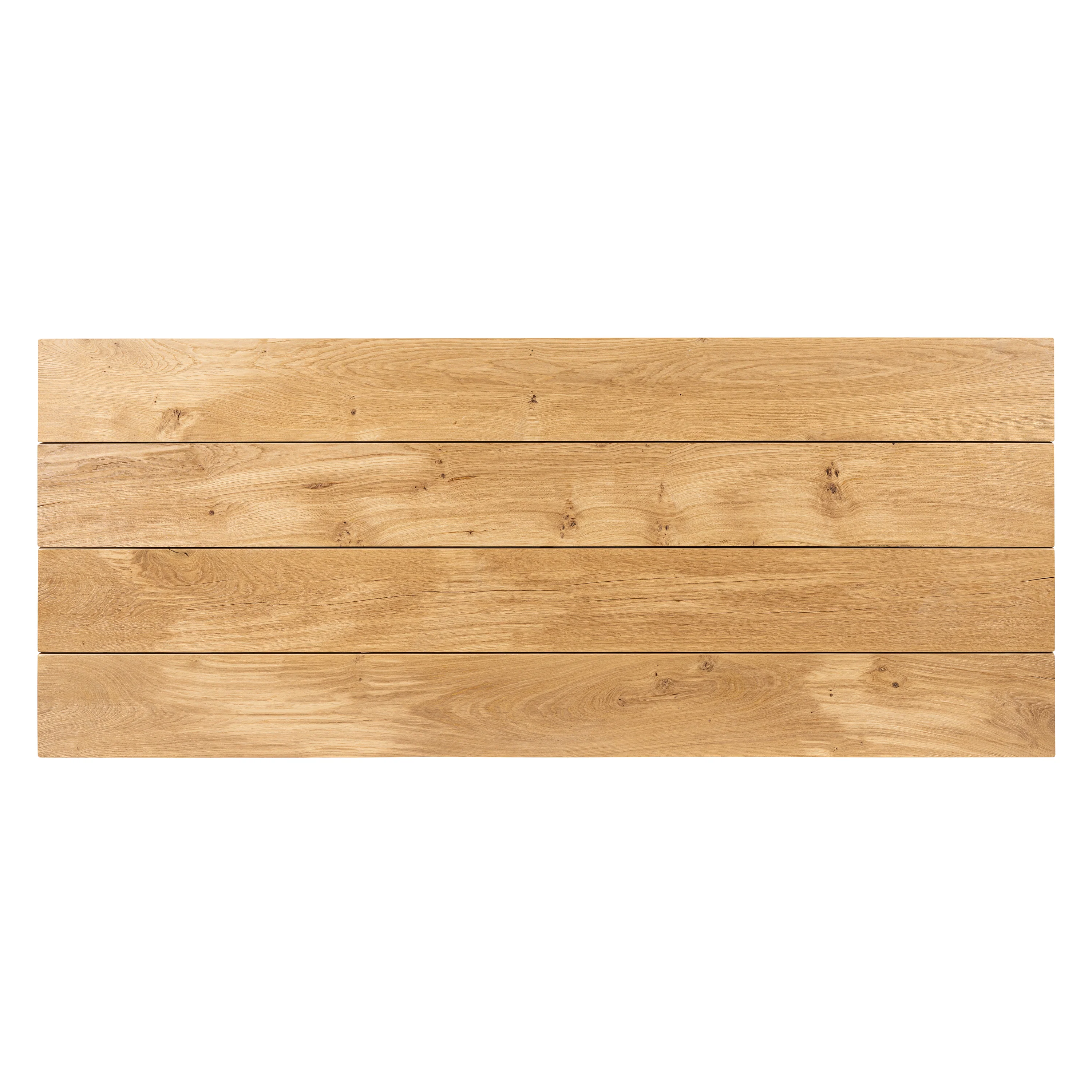Tavi 86.5" Solid Oak Dining Table | Natural - Image 7