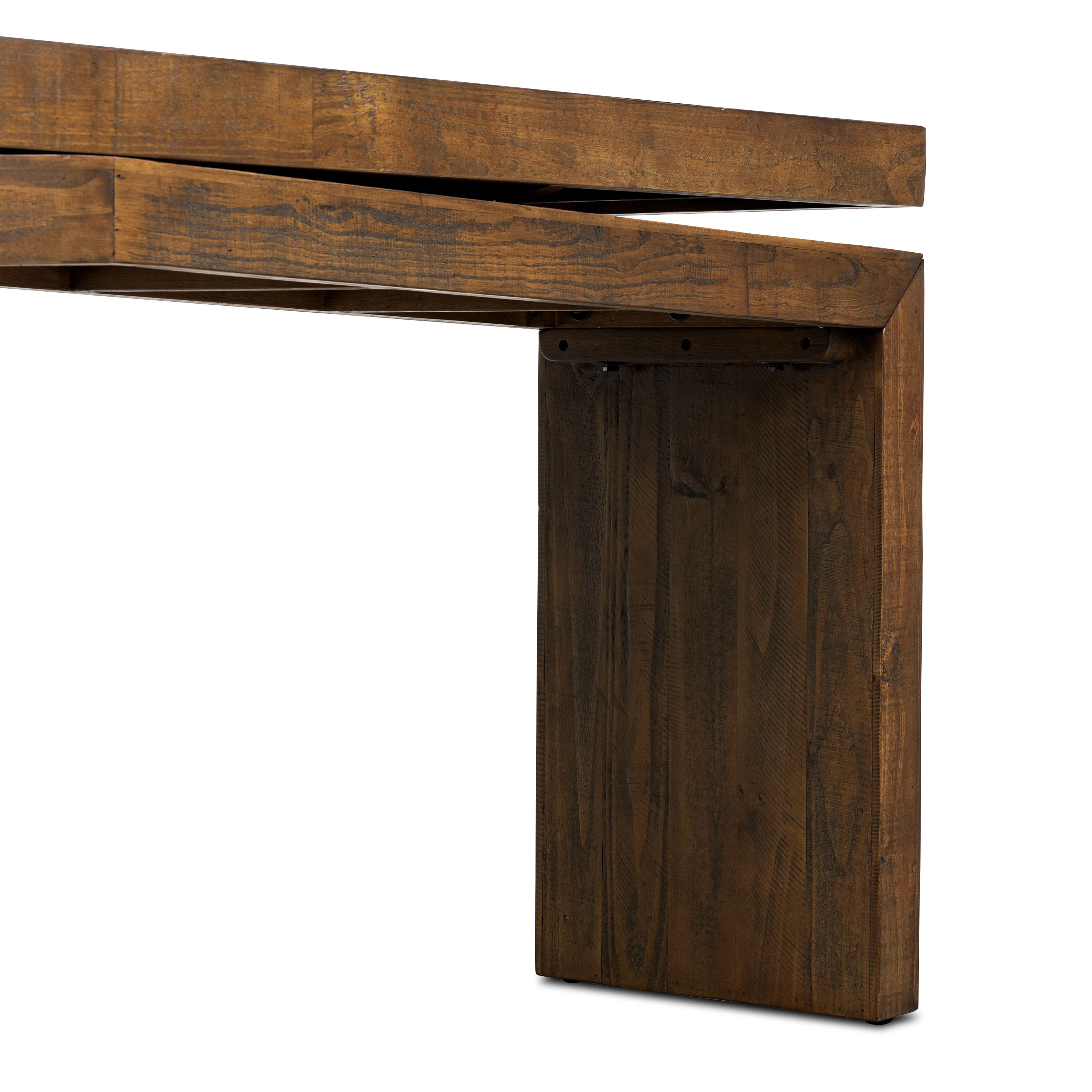 Tenby Console Table (78.75") | Walnut - Image 11