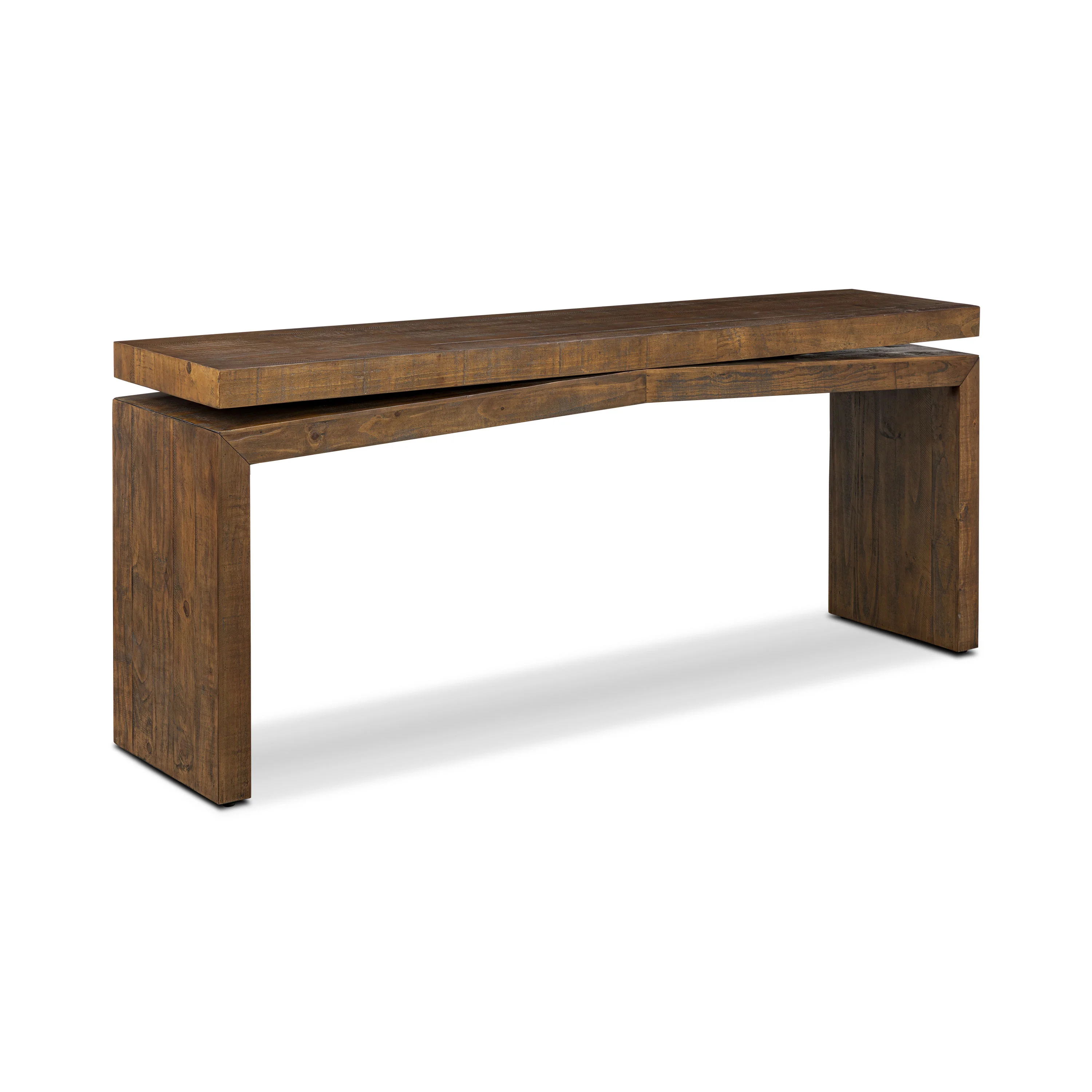 Tenby Console Table (78.75") | Walnut - Image 4