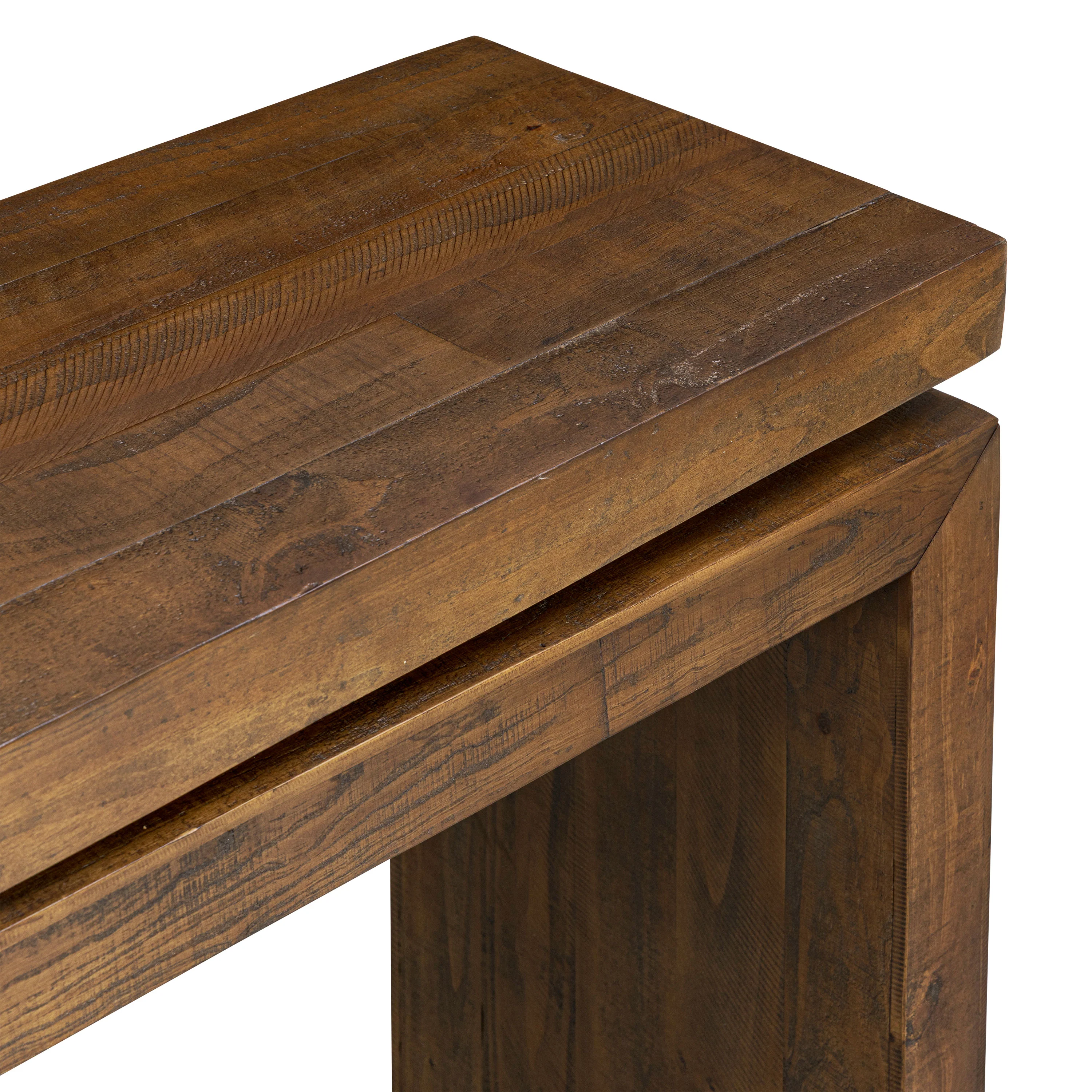 Tenby Console Table (78.75") | Walnut - Image 9