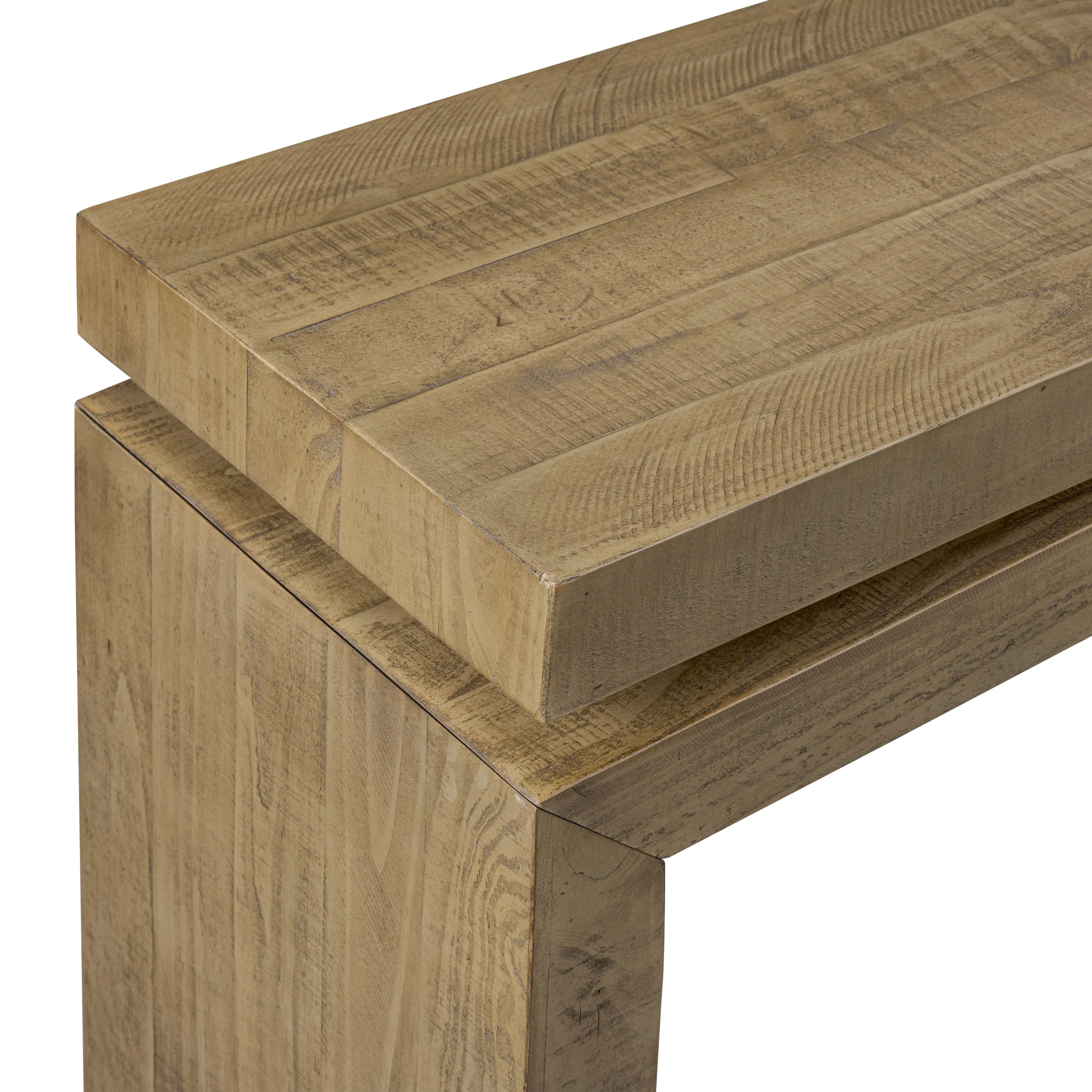 Tenby Console Table (78.75") | Weathered Pine - Image 7