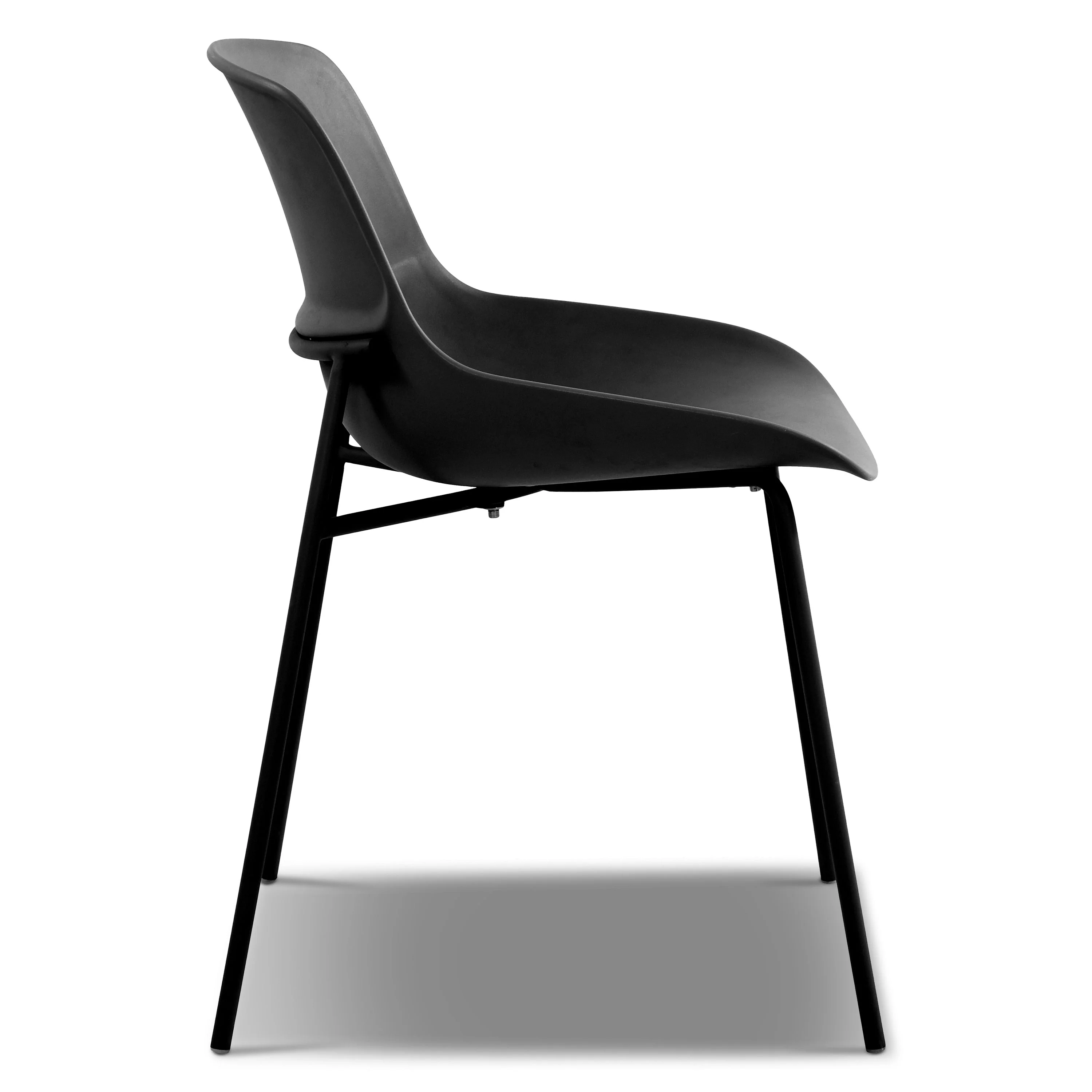 Tofino Dining Chair | Black | Set of 4 - Image 5