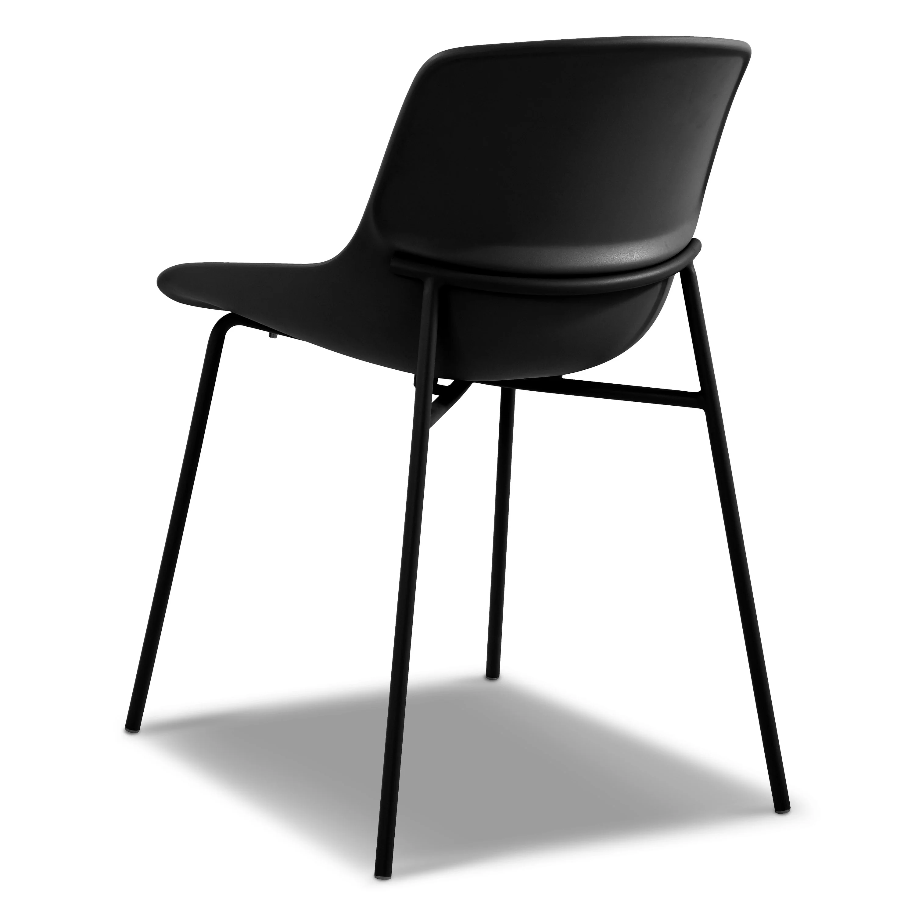 Tofino Dining Chair | Black | Set of 4 - Image 7