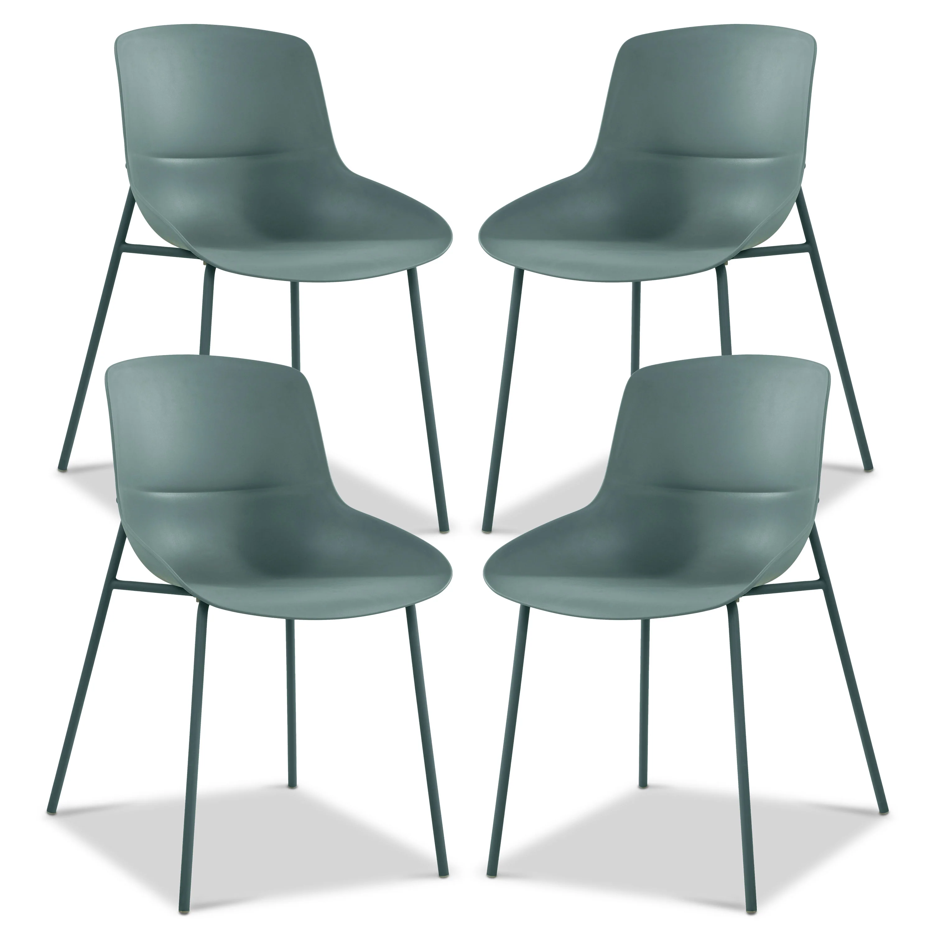 Tofino Dining Chair | Thyme Green | Set of 4 - Image 2