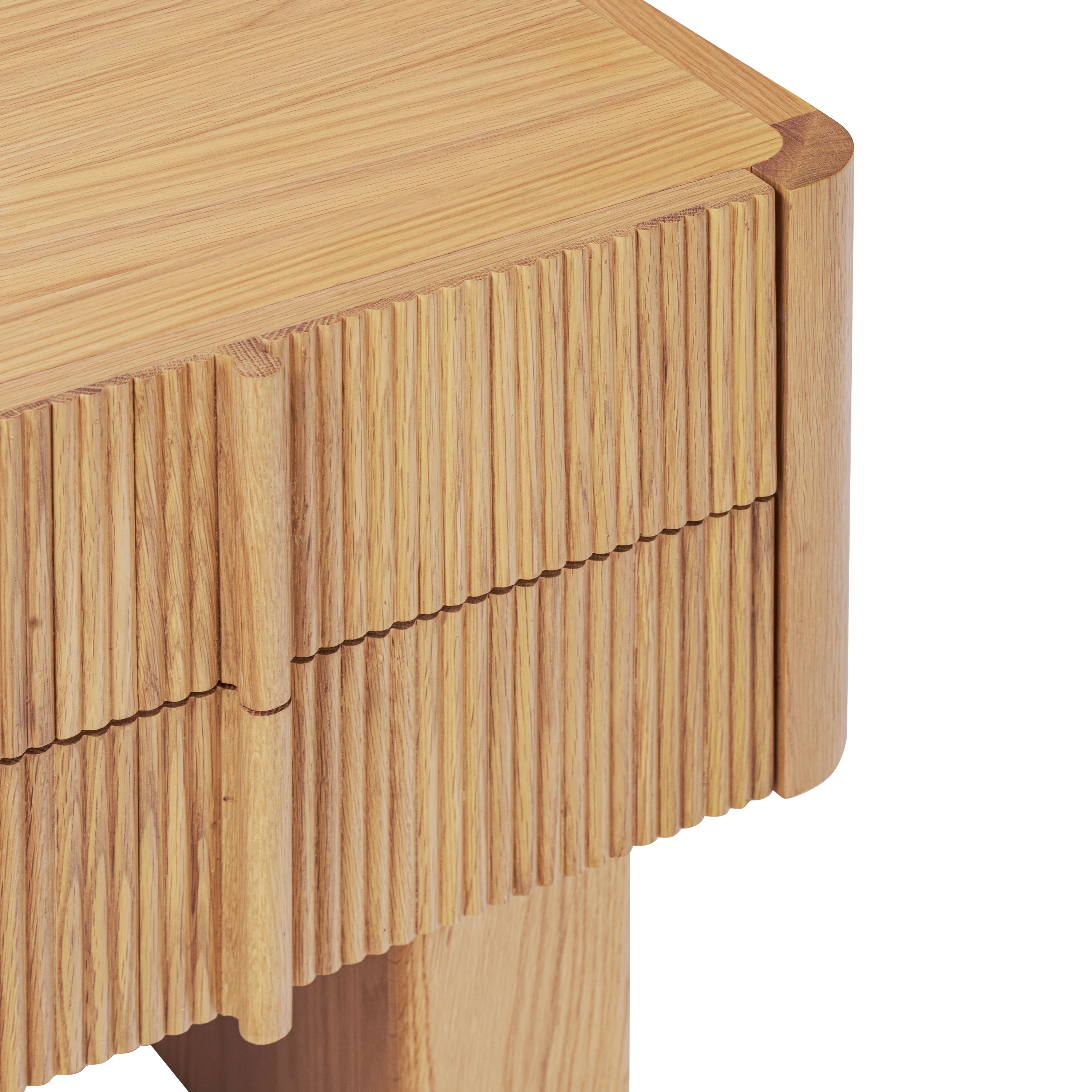 Toledo Nightstand | Oak - Image 10