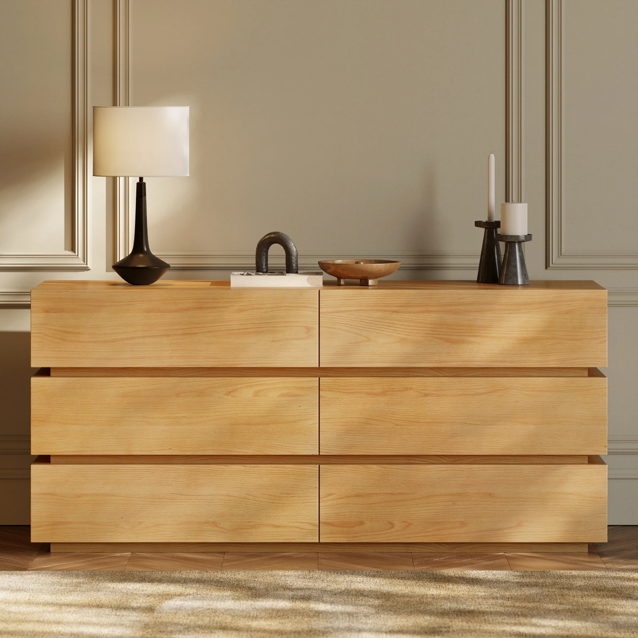 Toledo Nightstand | Oak - Image 2