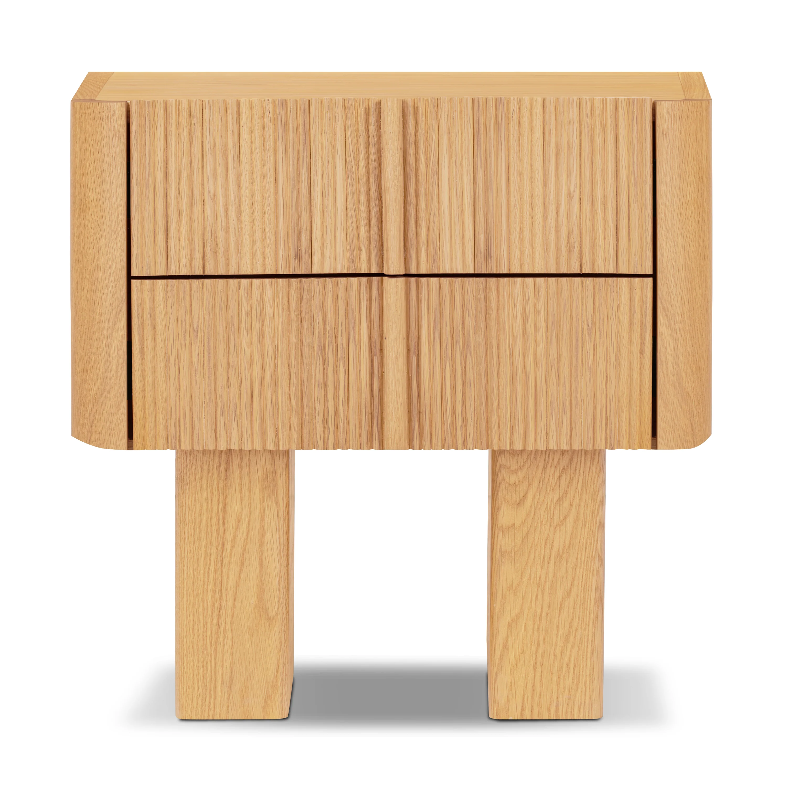 Toledo Nightstand | Oak - Image 3