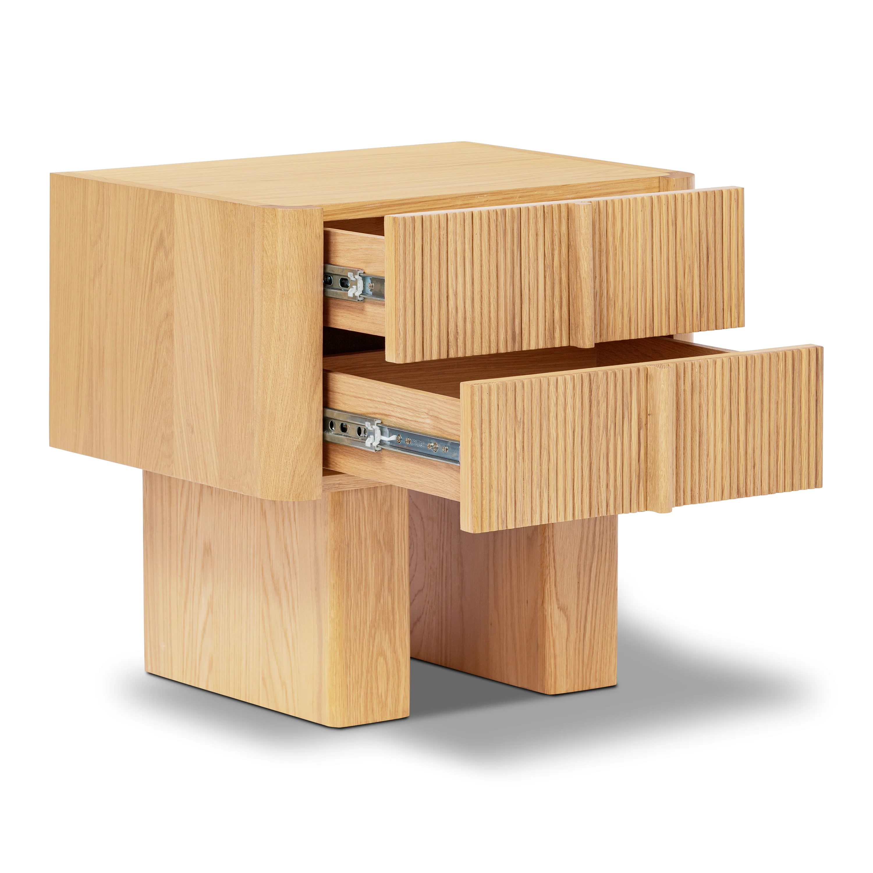 Toledo Nightstand | Oak - Image 5