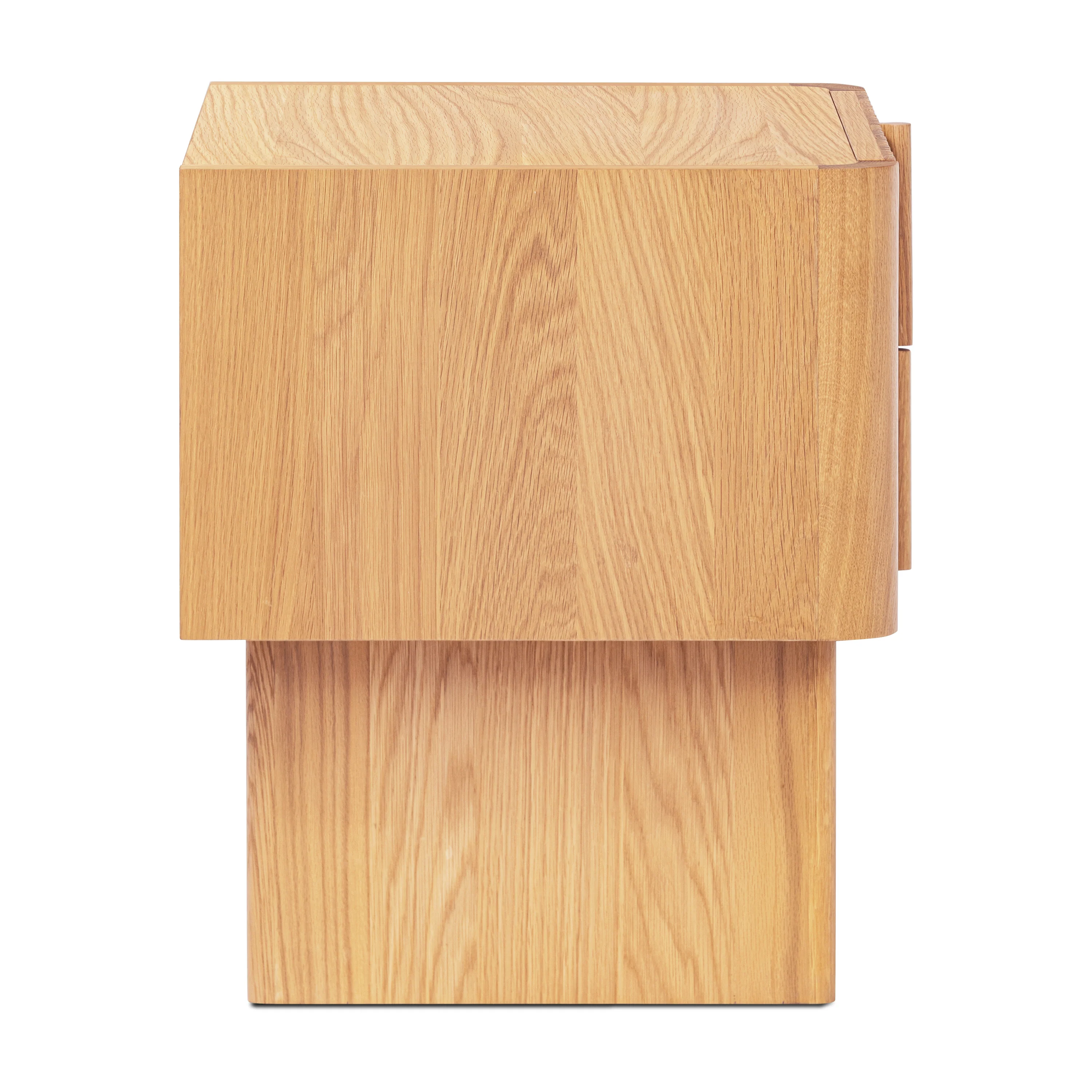 Toledo Nightstand | Oak - Image 7