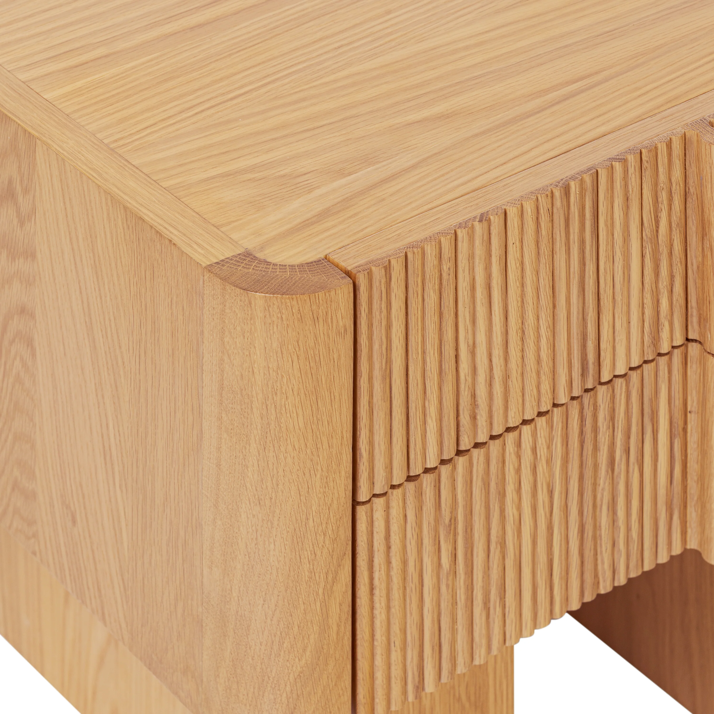 Toledo Nightstand | Oak - Image 9