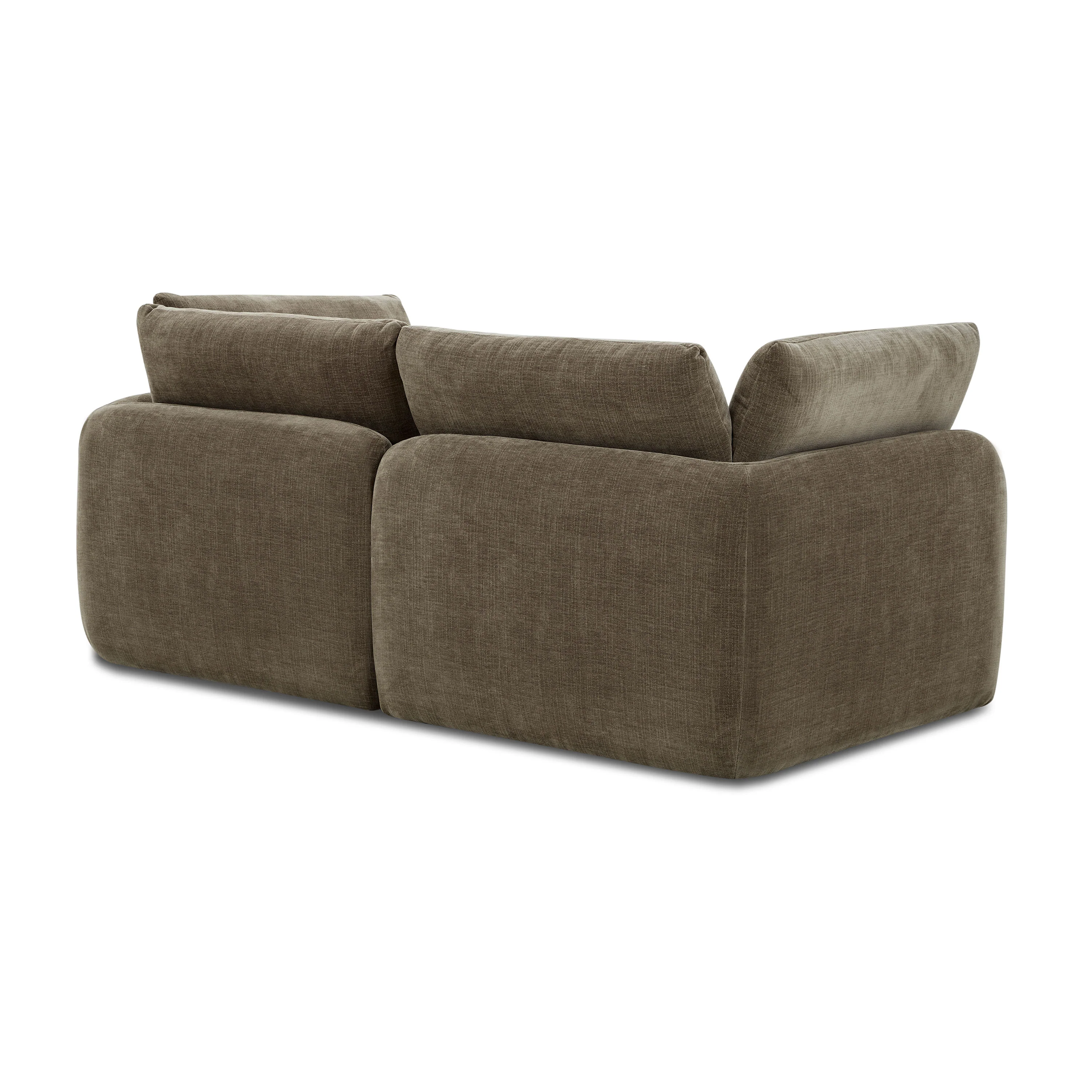 Tonga Modular 2-Piece Apartment Sofa | Clove Brown - Image 5