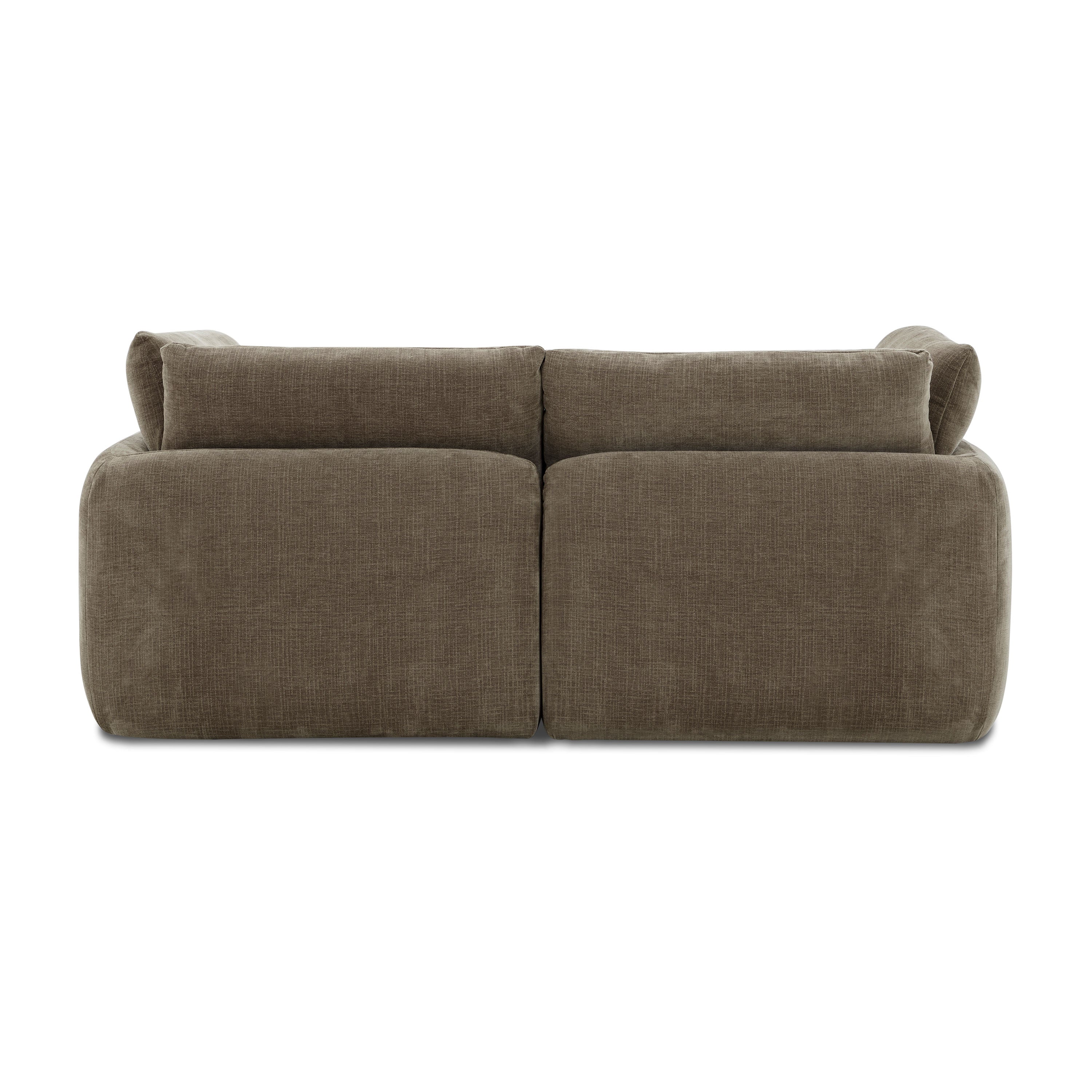 Tonga Modular 2-Piece Apartment Sofa | Clove Brown - Image 6