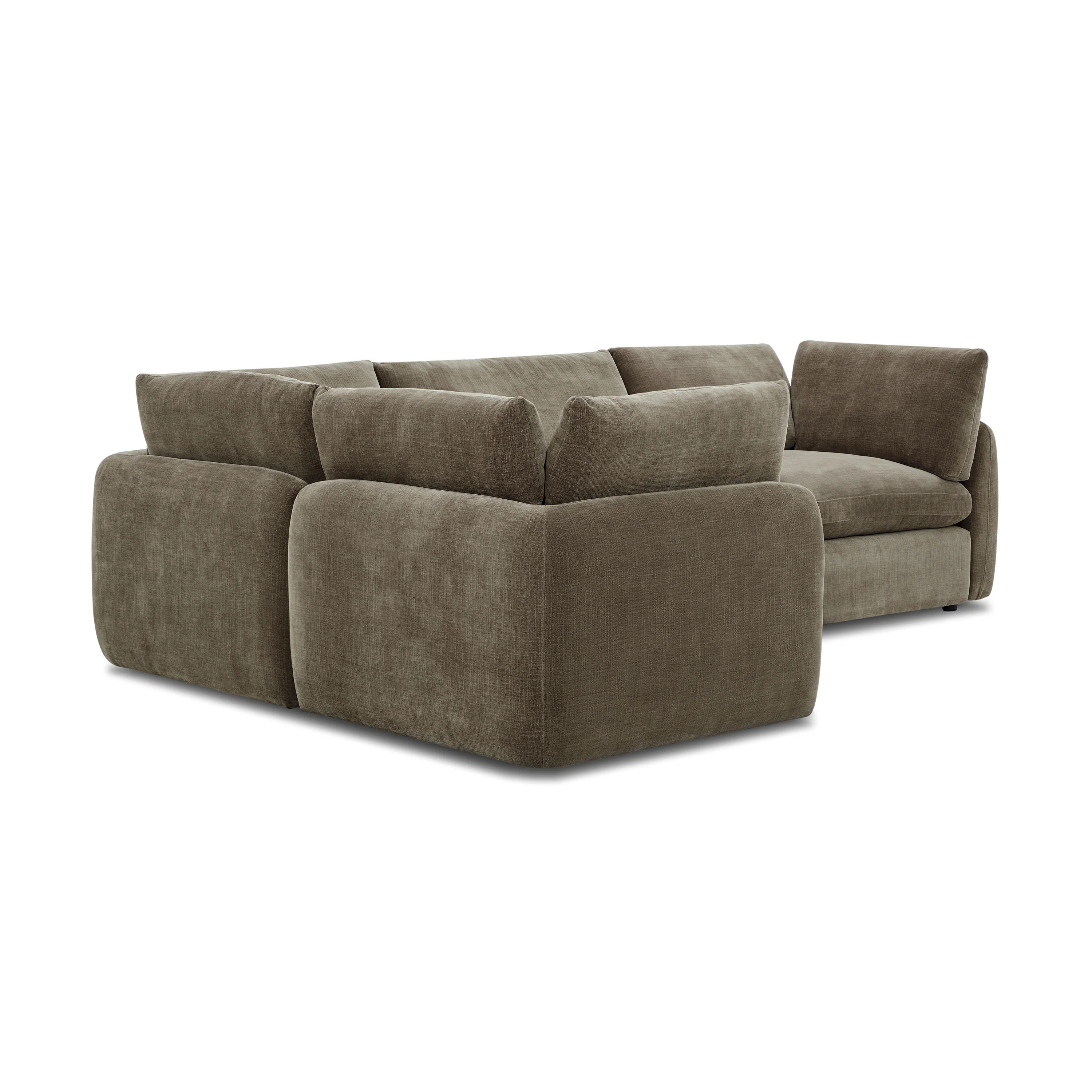 Tonga Modular 4-Piece L-Shaped Sectional | Clove Brown - Image 5