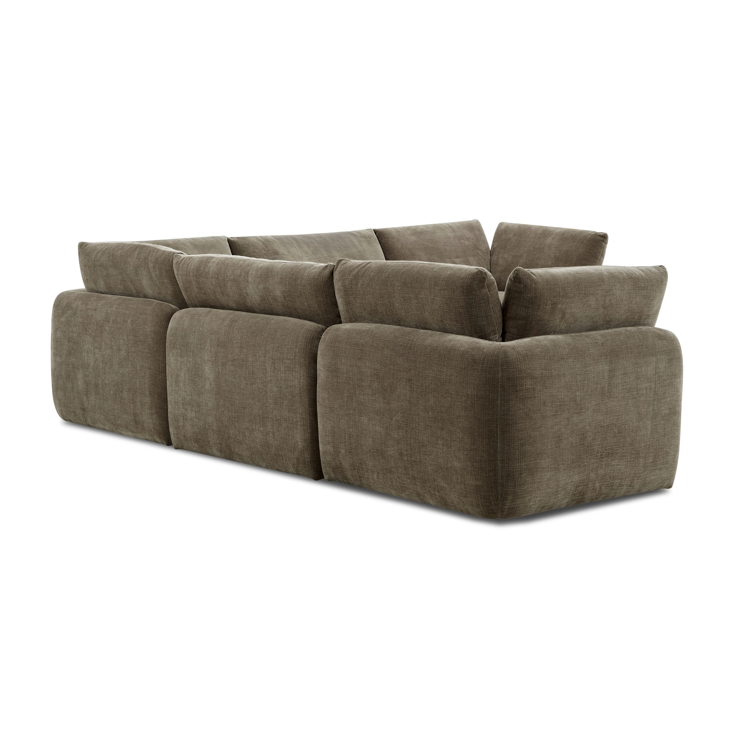 Tonga Modular 5-Piece L-Shaped Corner Sectional | Clove Brown - Image 5
