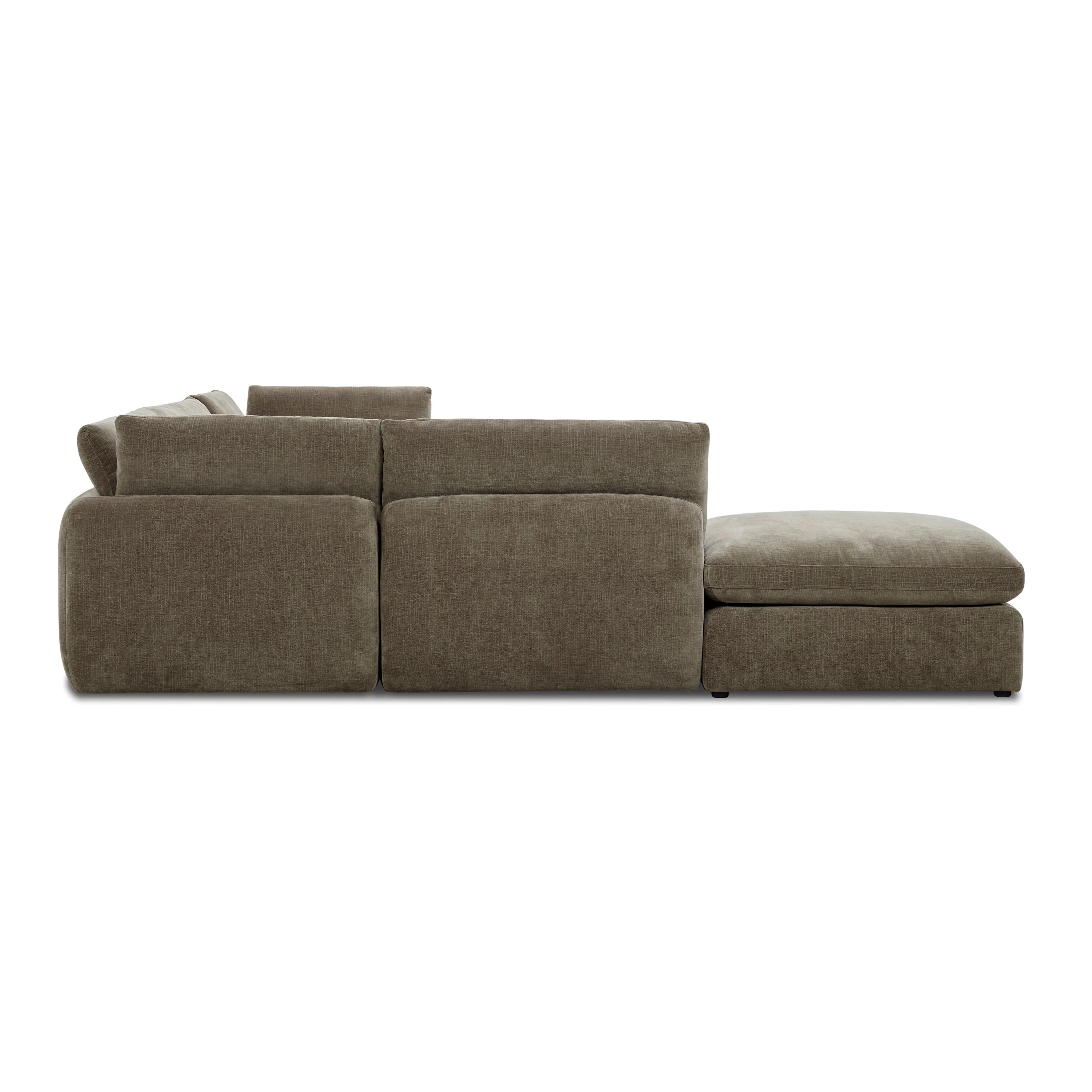Tonga Modular 5-Piece Reversible L-Shaped Sectional | Clove Brown - Image 6