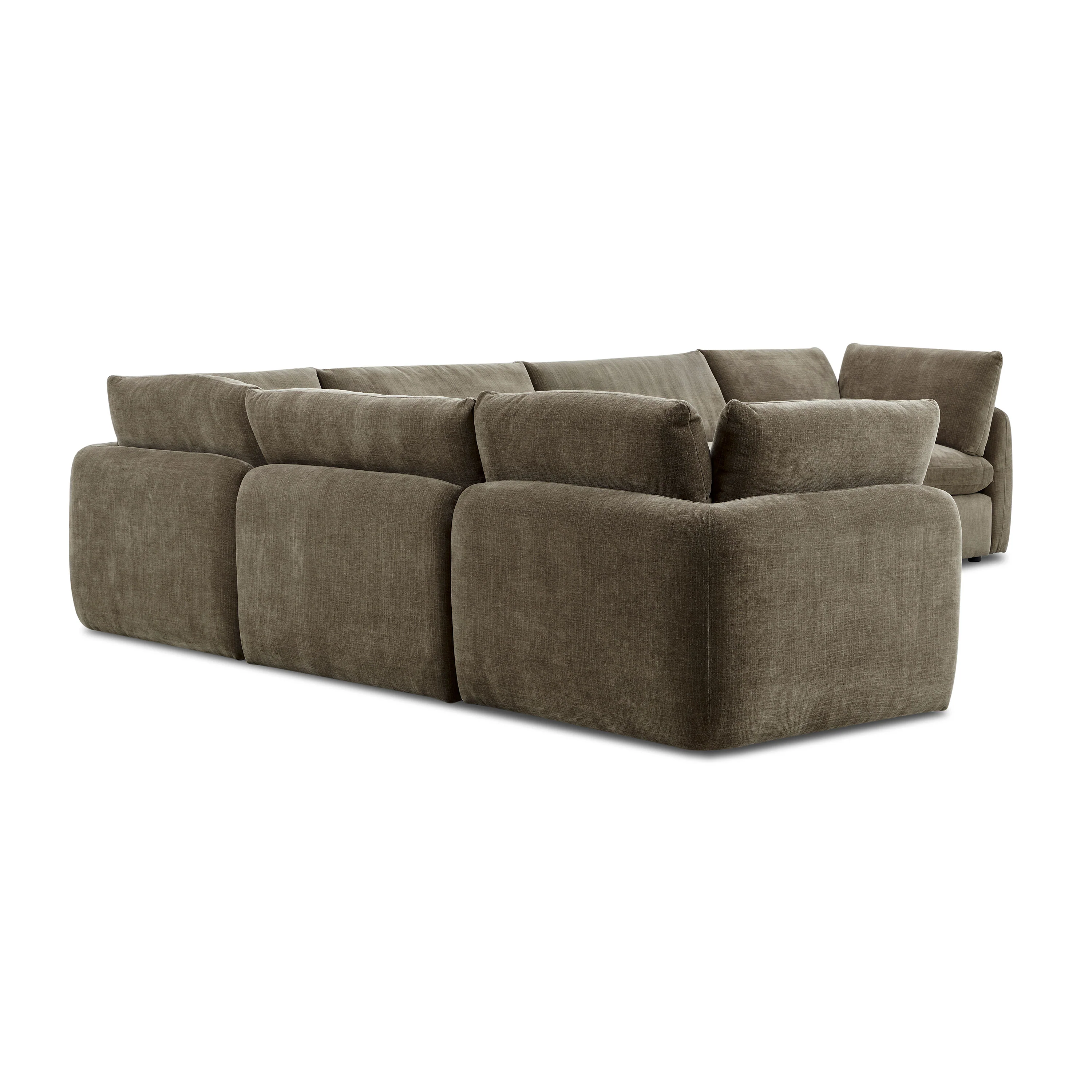 Tonga Modular 6-Piece L-Shaped Sectional | Clove Brown - Image 5