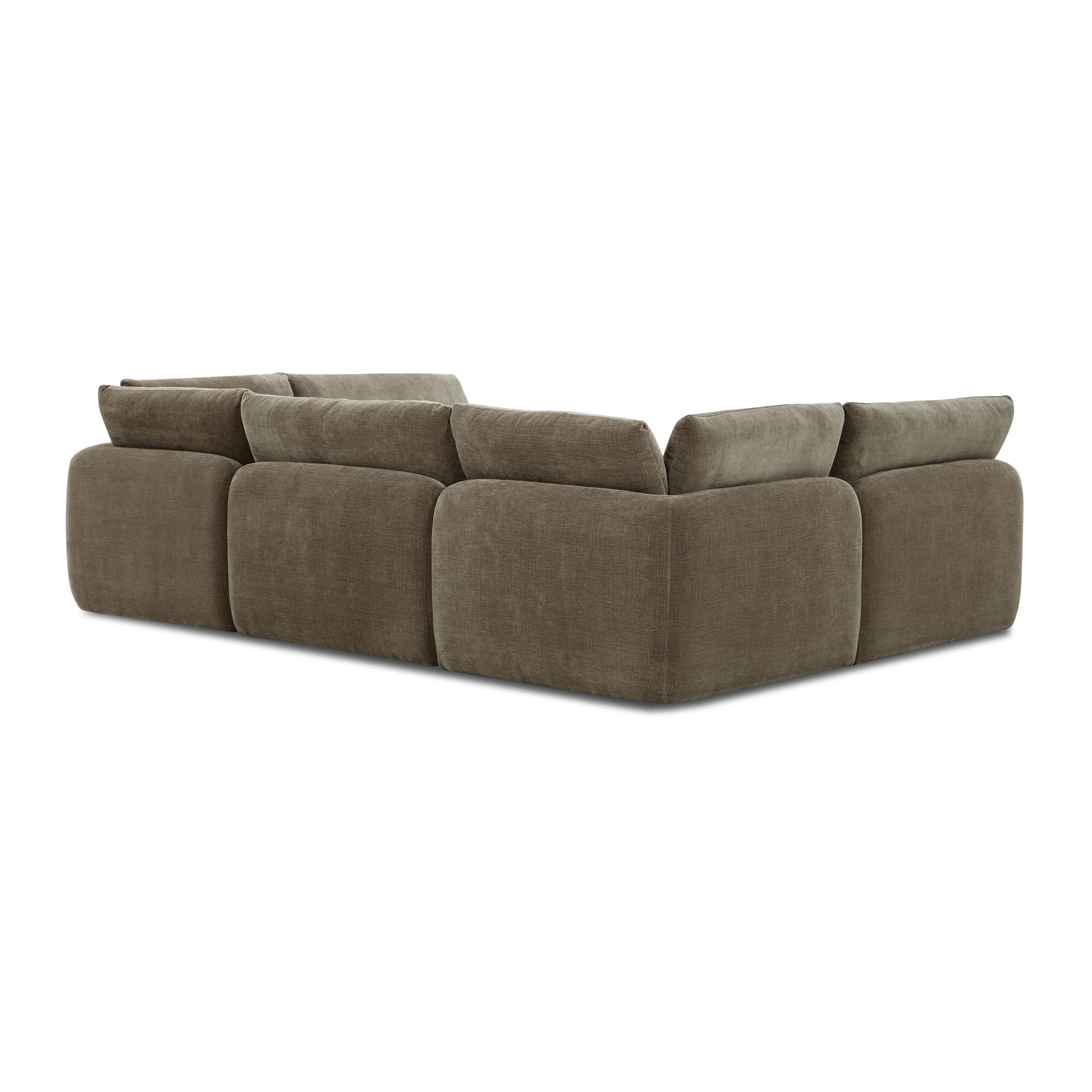 Tonga Modular 6-Piece Pit Lounge Sectional | Clove Brown - Image 6