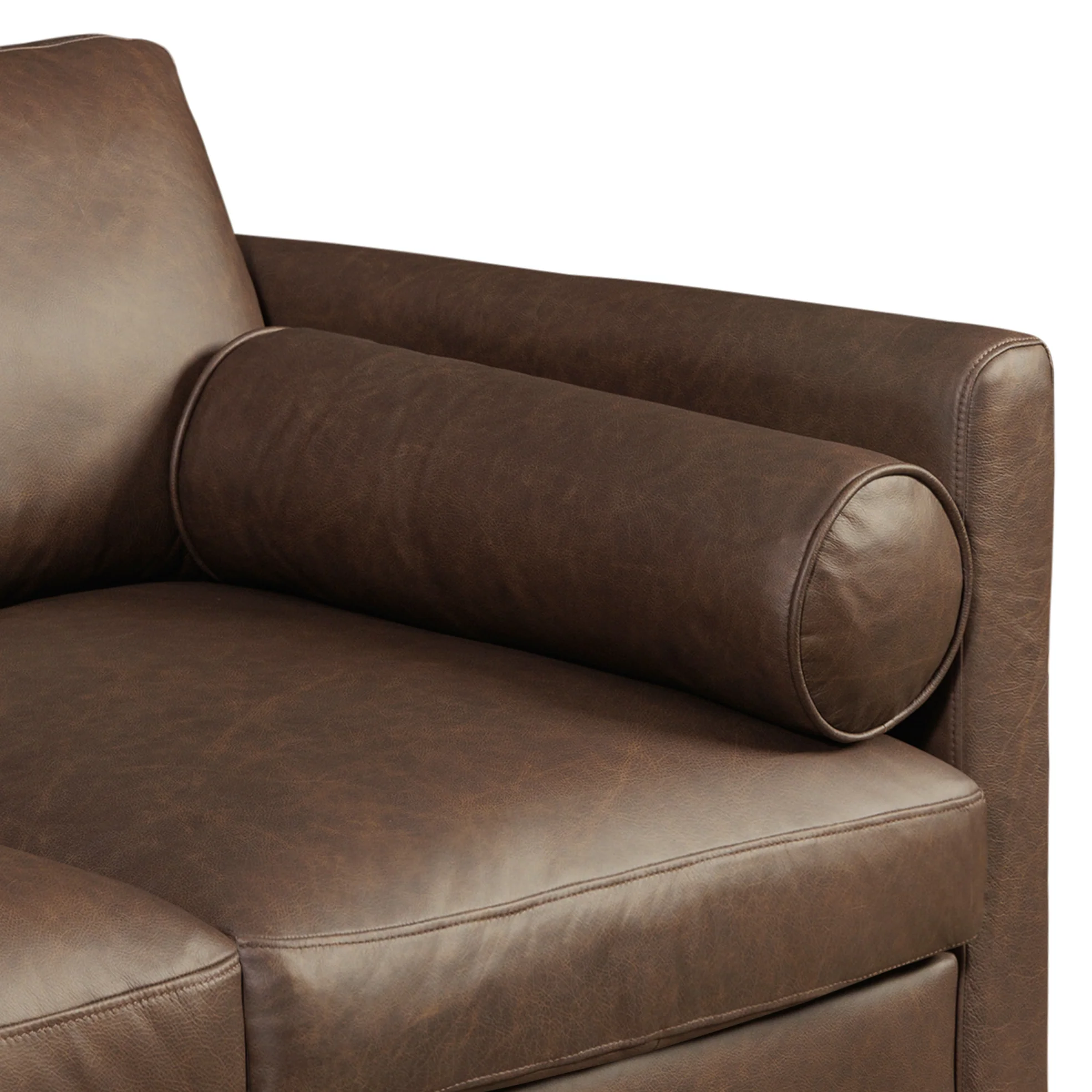 Toscano 89" Leather Sofa | Bridle Brown - Image 11
