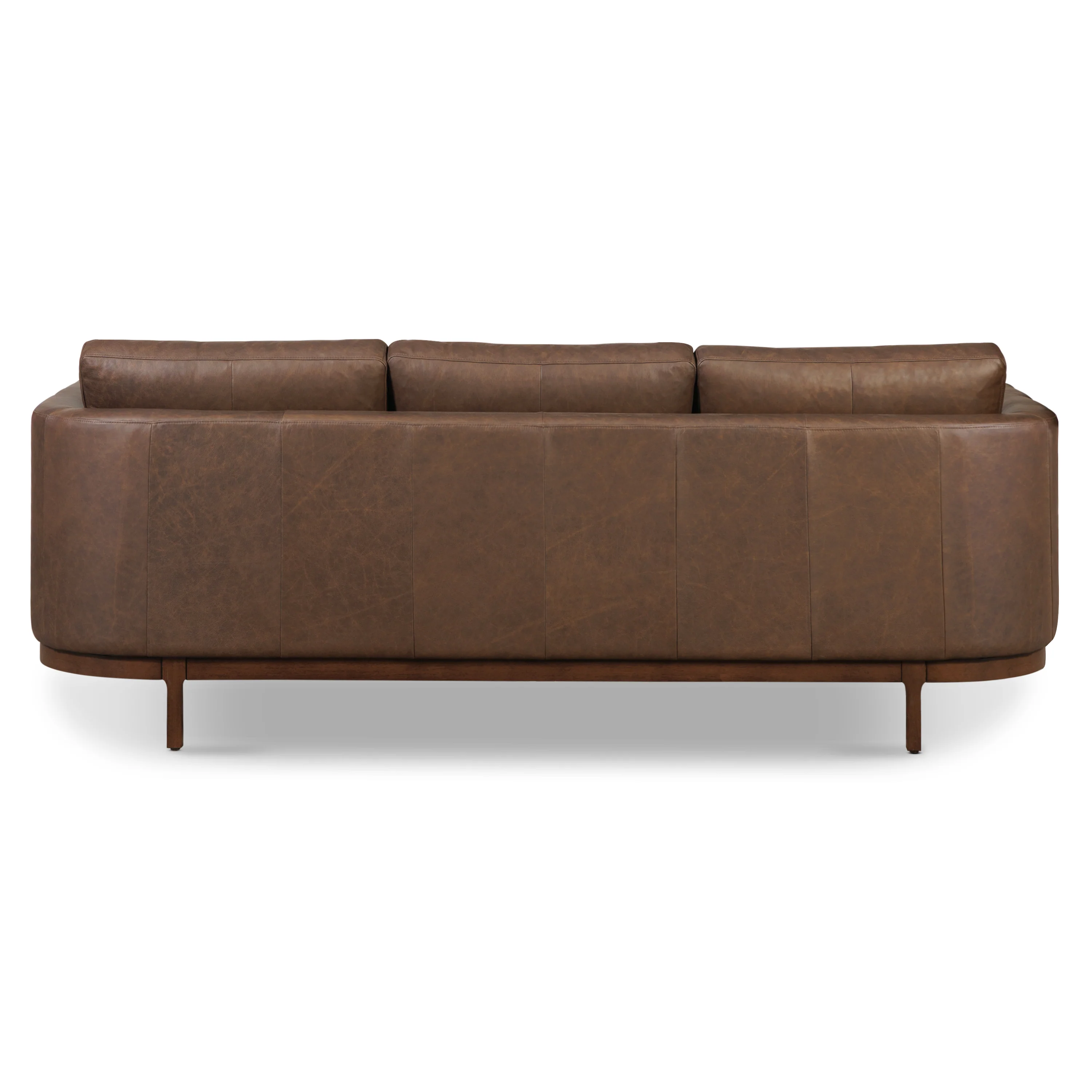 Toscano 89" Leather Sofa | Bridle Brown - Image 6