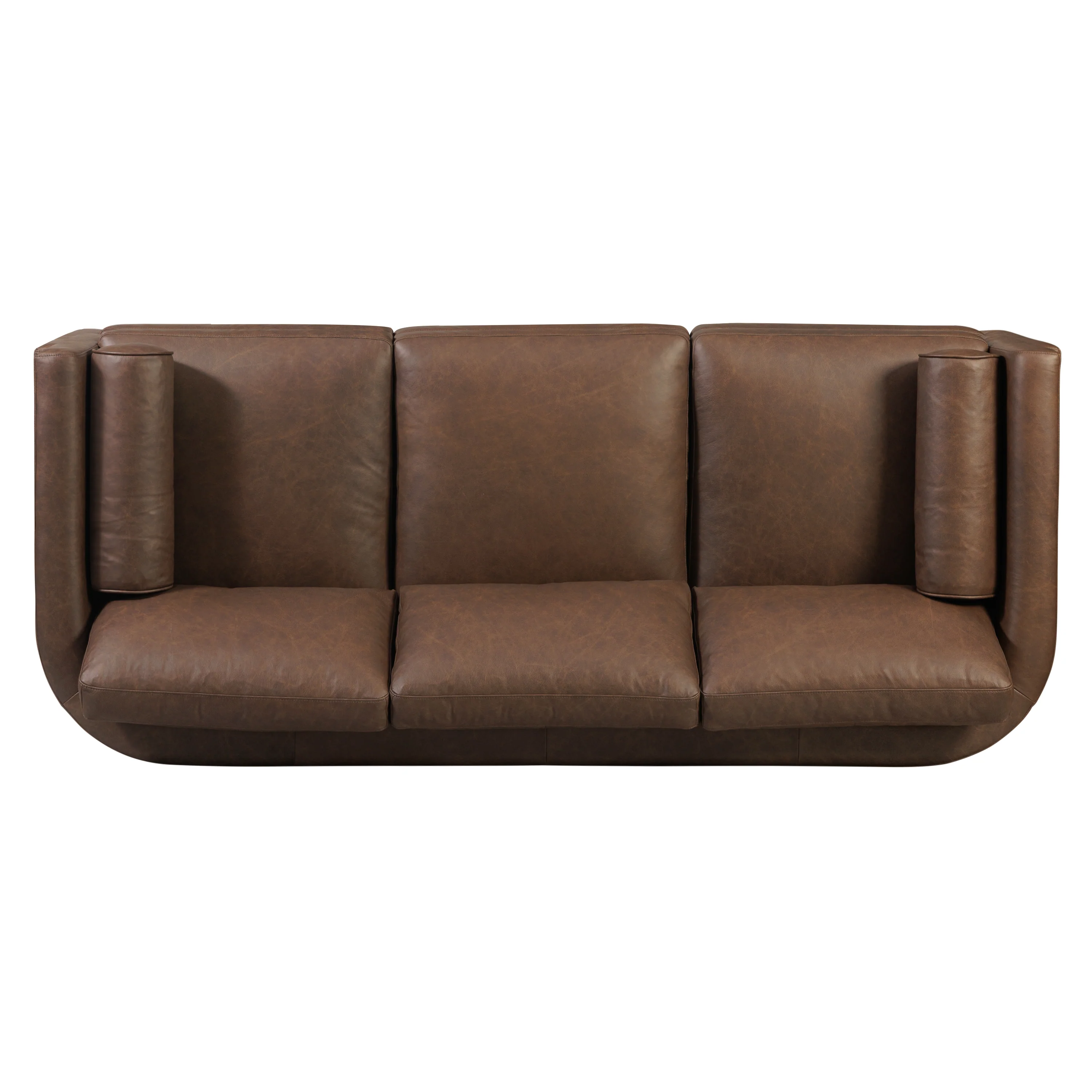 Toscano 89" Leather Sofa | Bridle Brown - Image 7