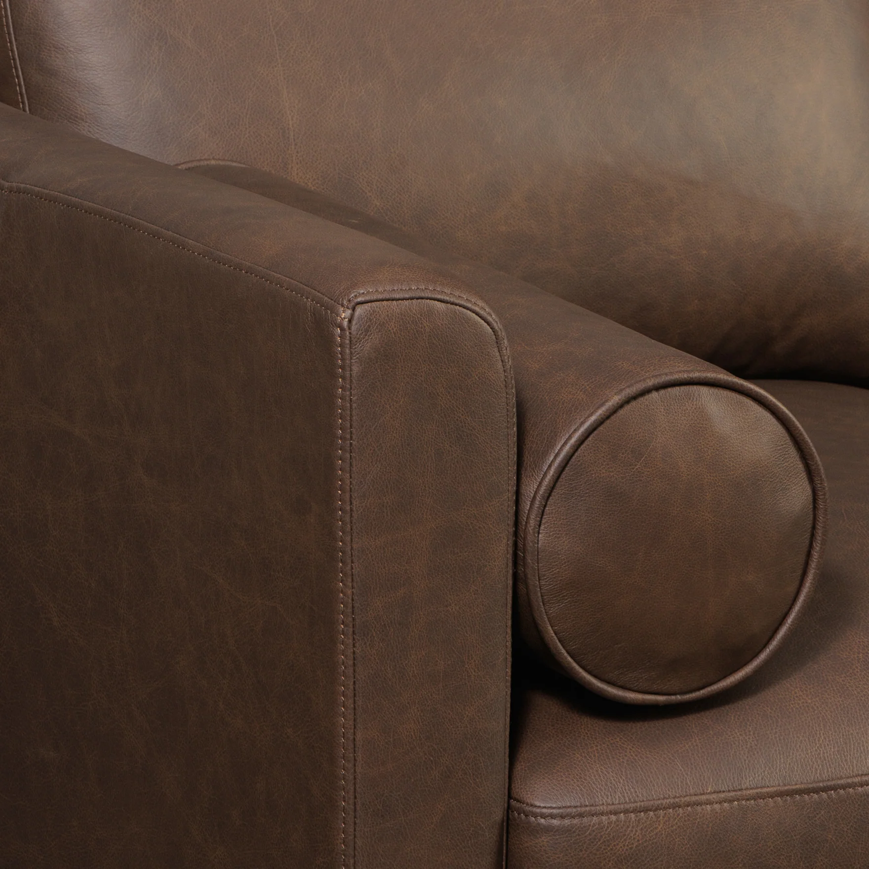 Toscano 89" Leather Sofa | Bridle Brown - Image 8