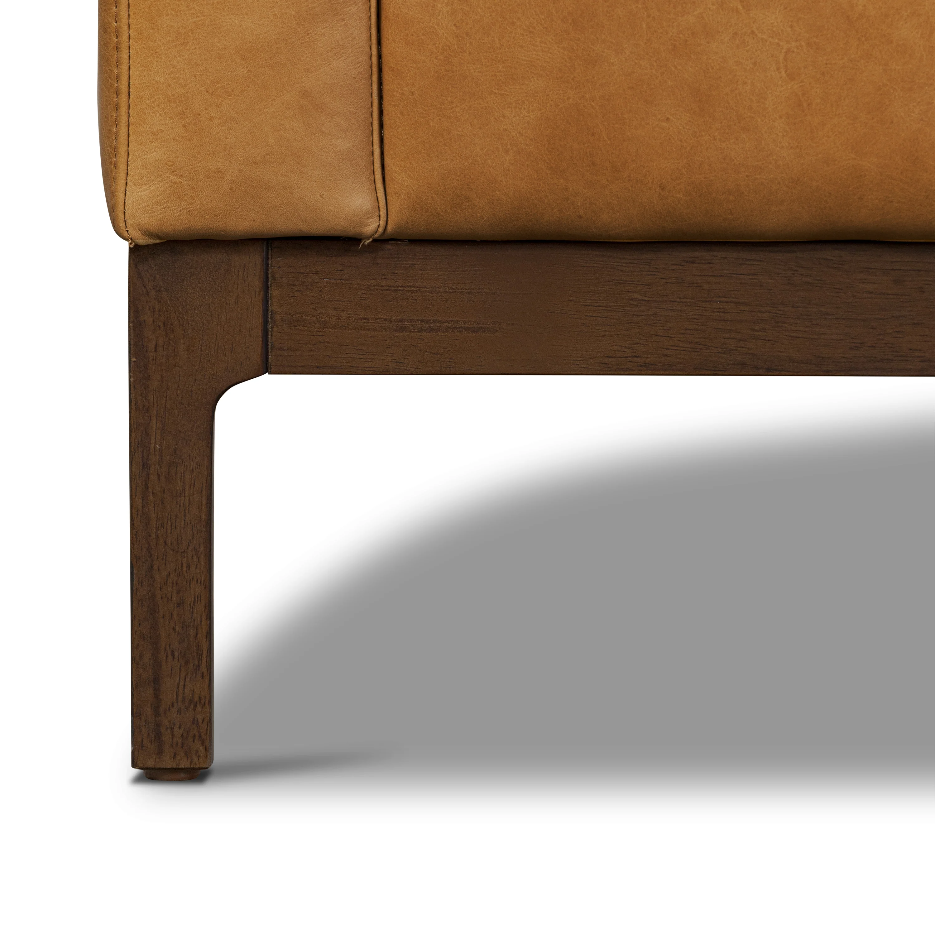 Toscano 89" Leather Sofa | Cognac Tan - Image 13