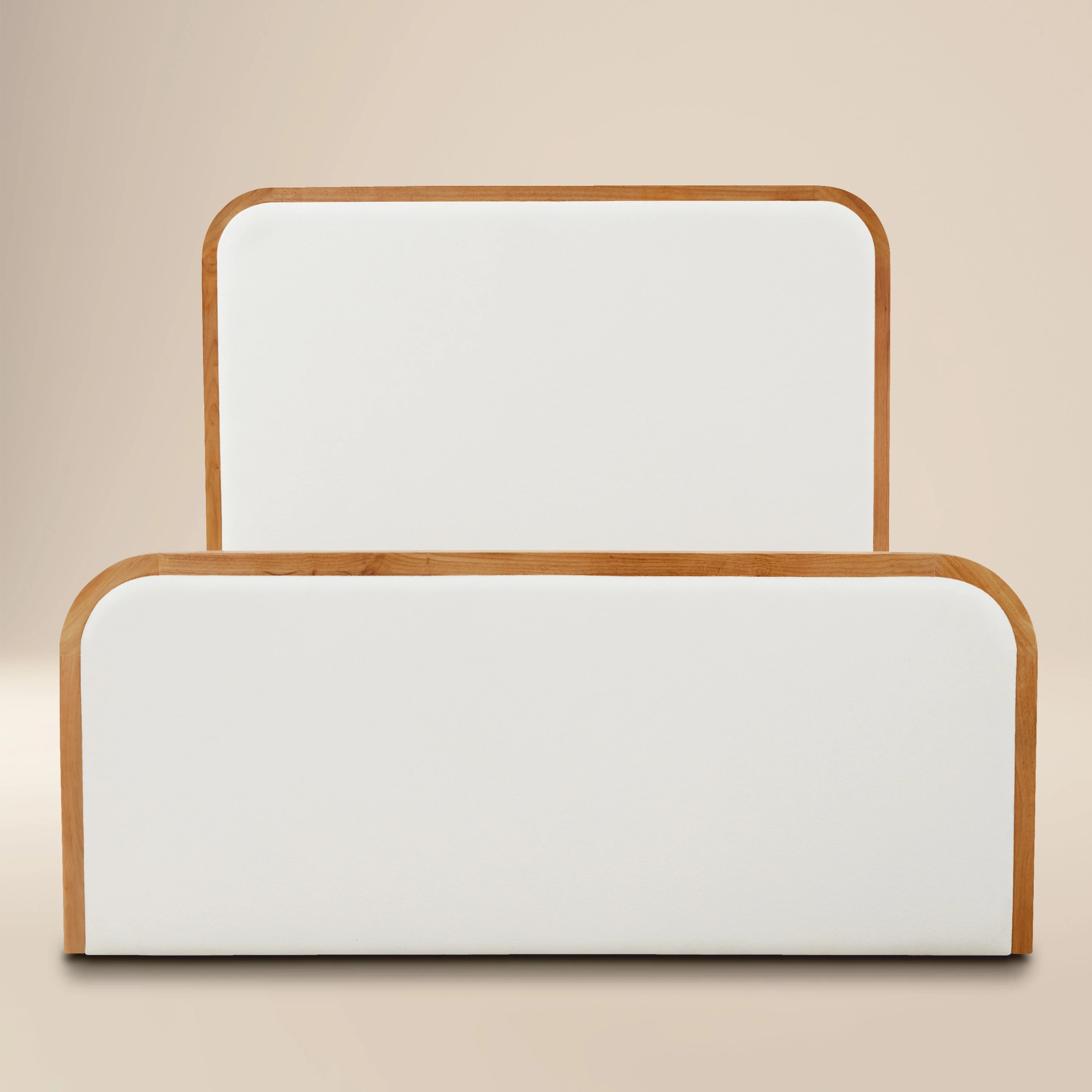 Toscano Bed | Polar White