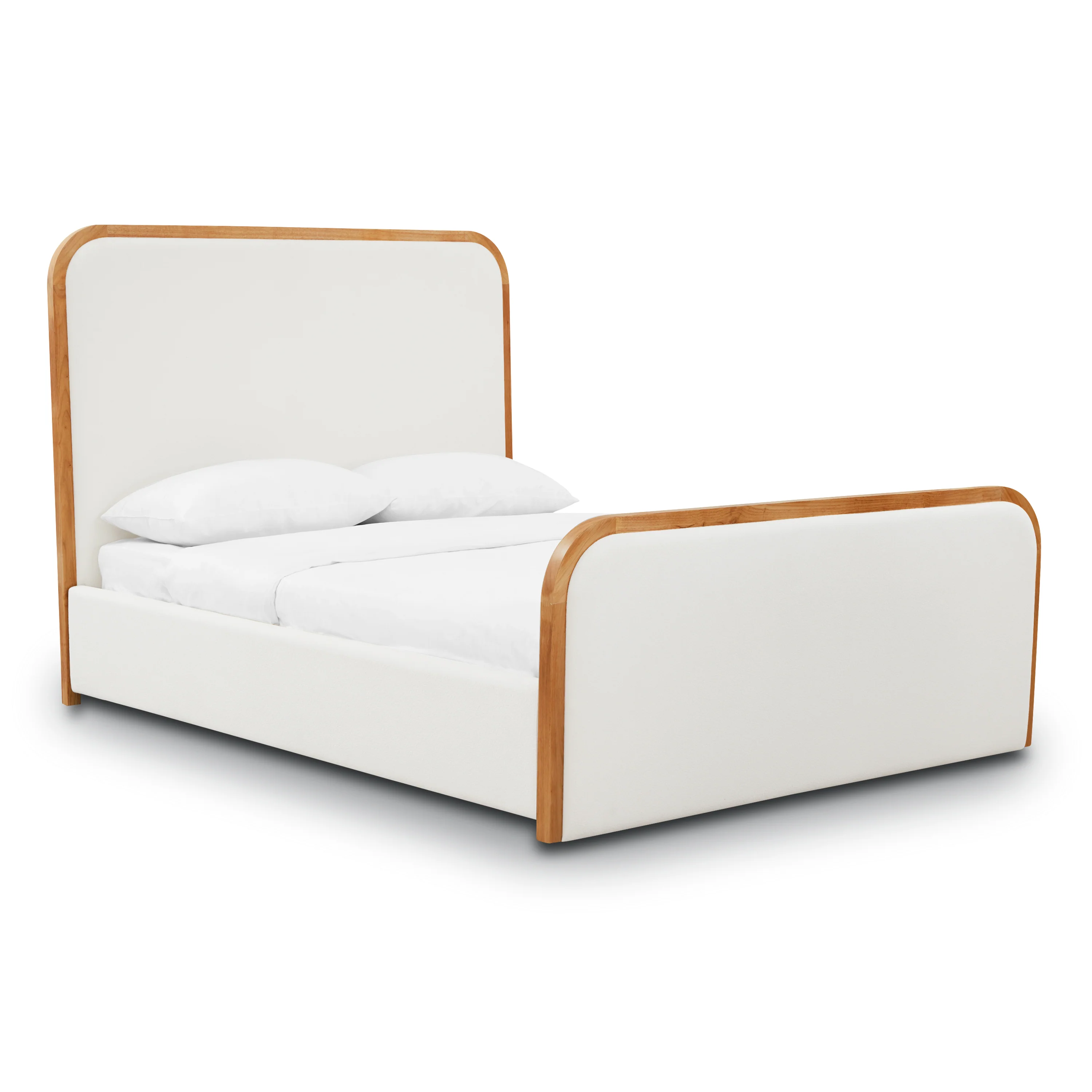 Toscano Bed | Polar White - Image 2