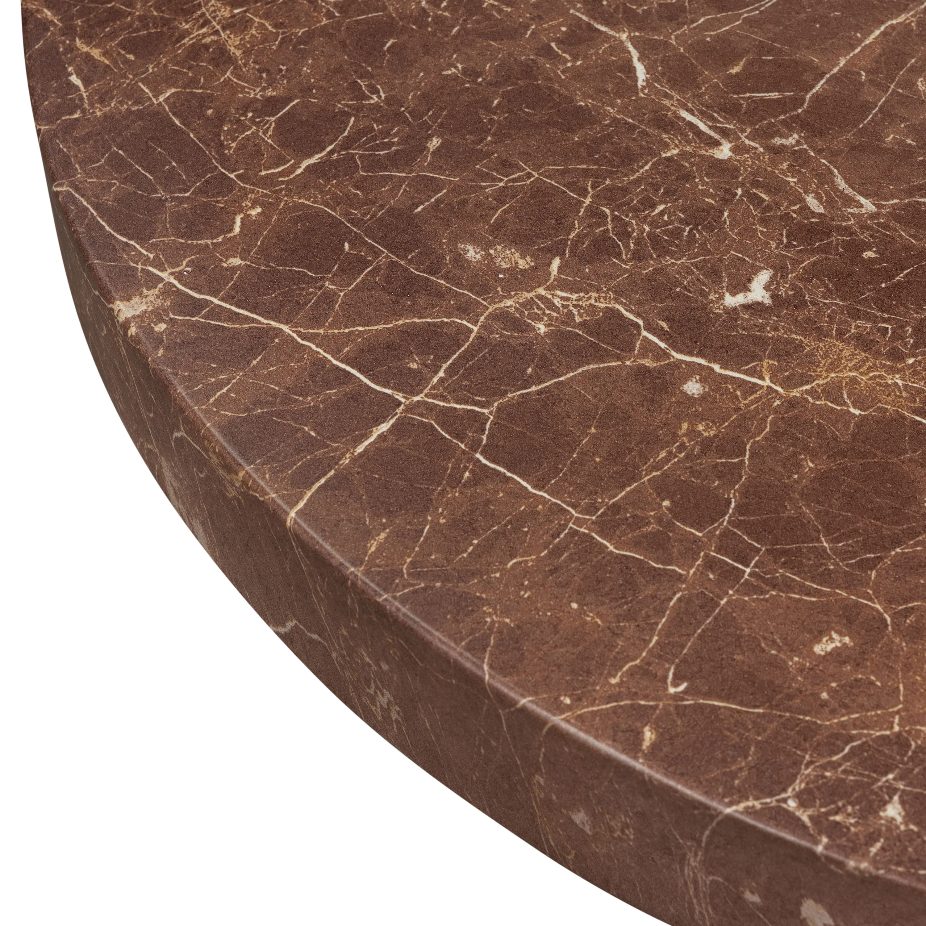 Treso 38" Coffee Table | Bordeaux Red - Image 8