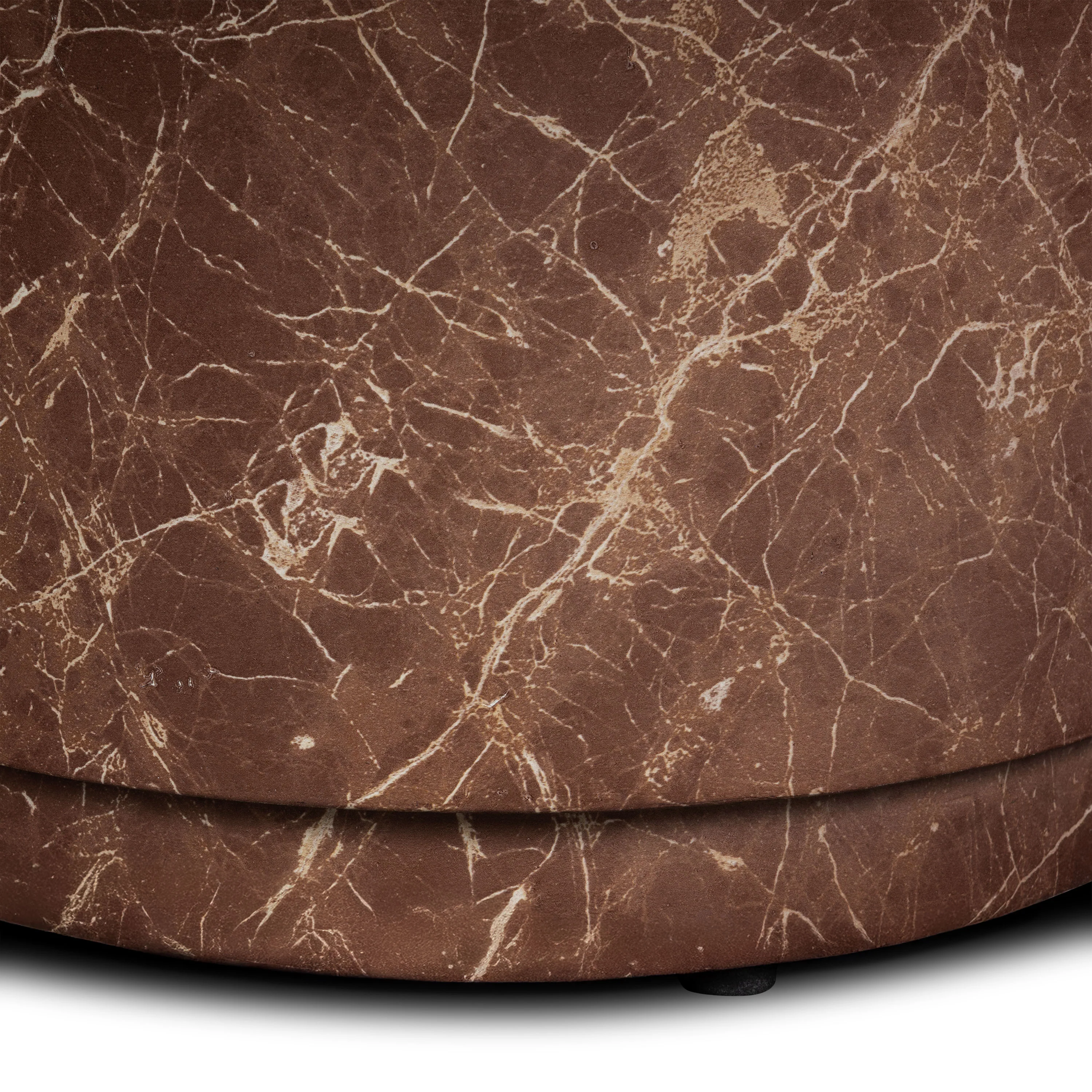 Treso 38" Coffee Table | Bordeaux Red - Image 9