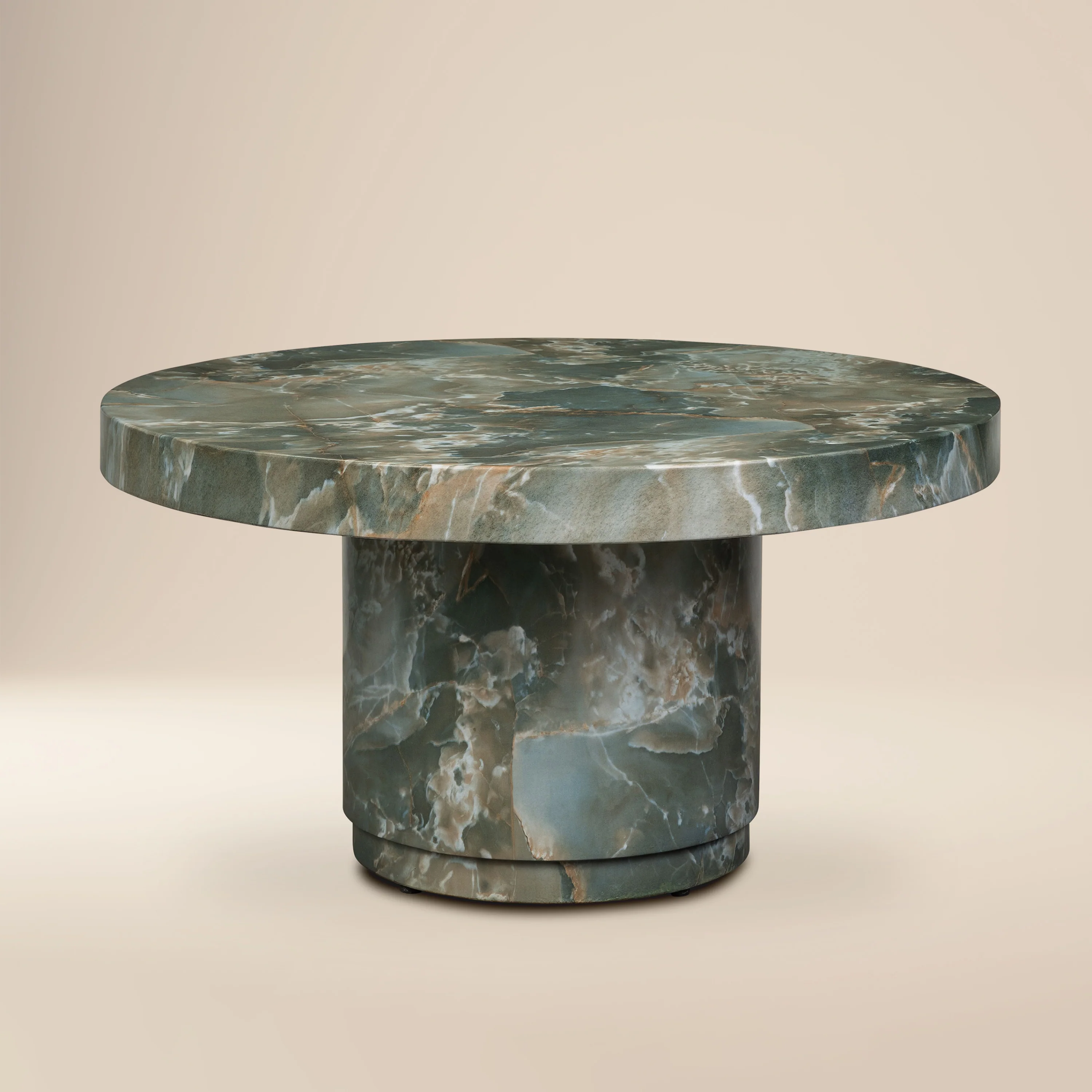 Treso 38" Coffee Table | Jade Green