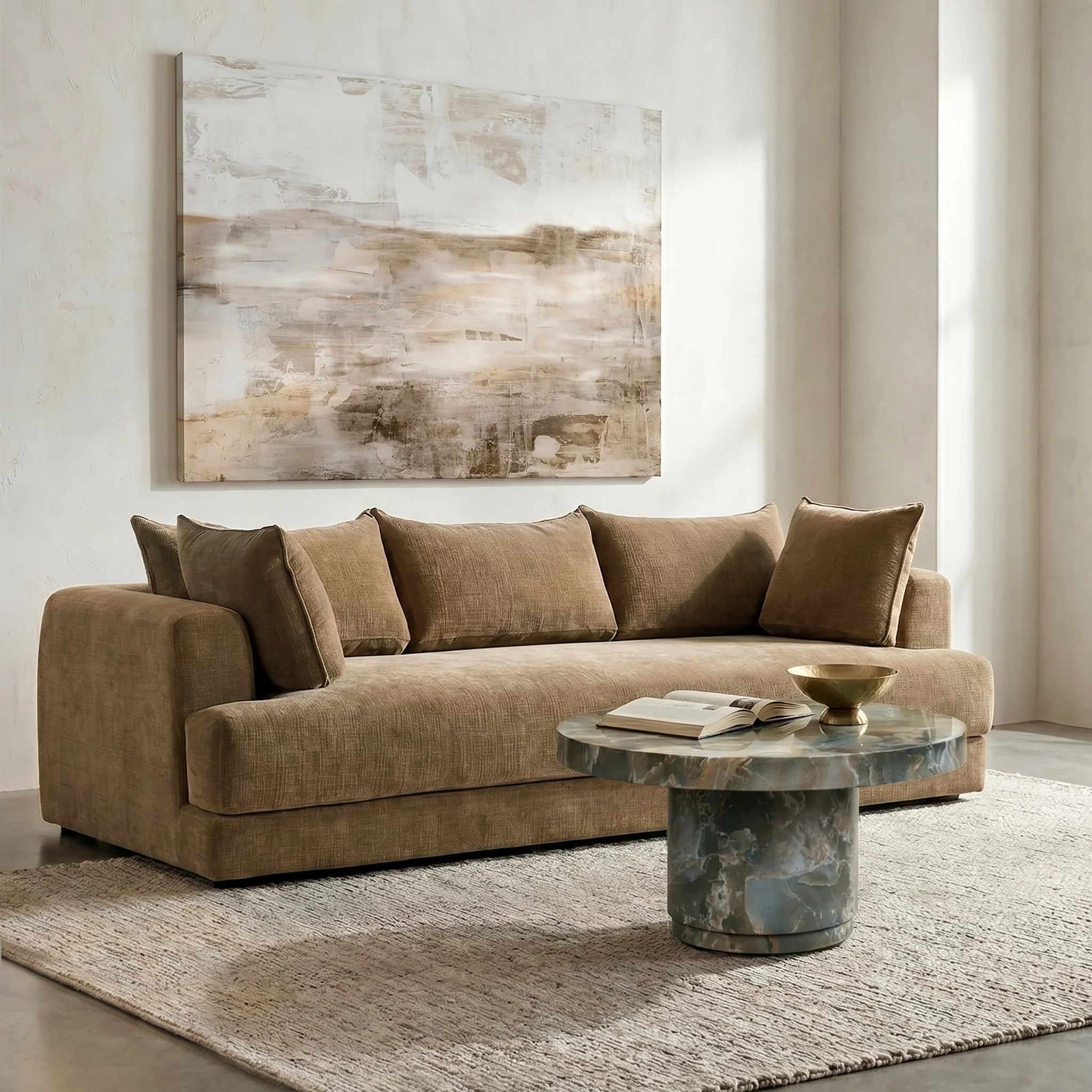 Treso 38" Coffee Table | Jade Green - Image 3
