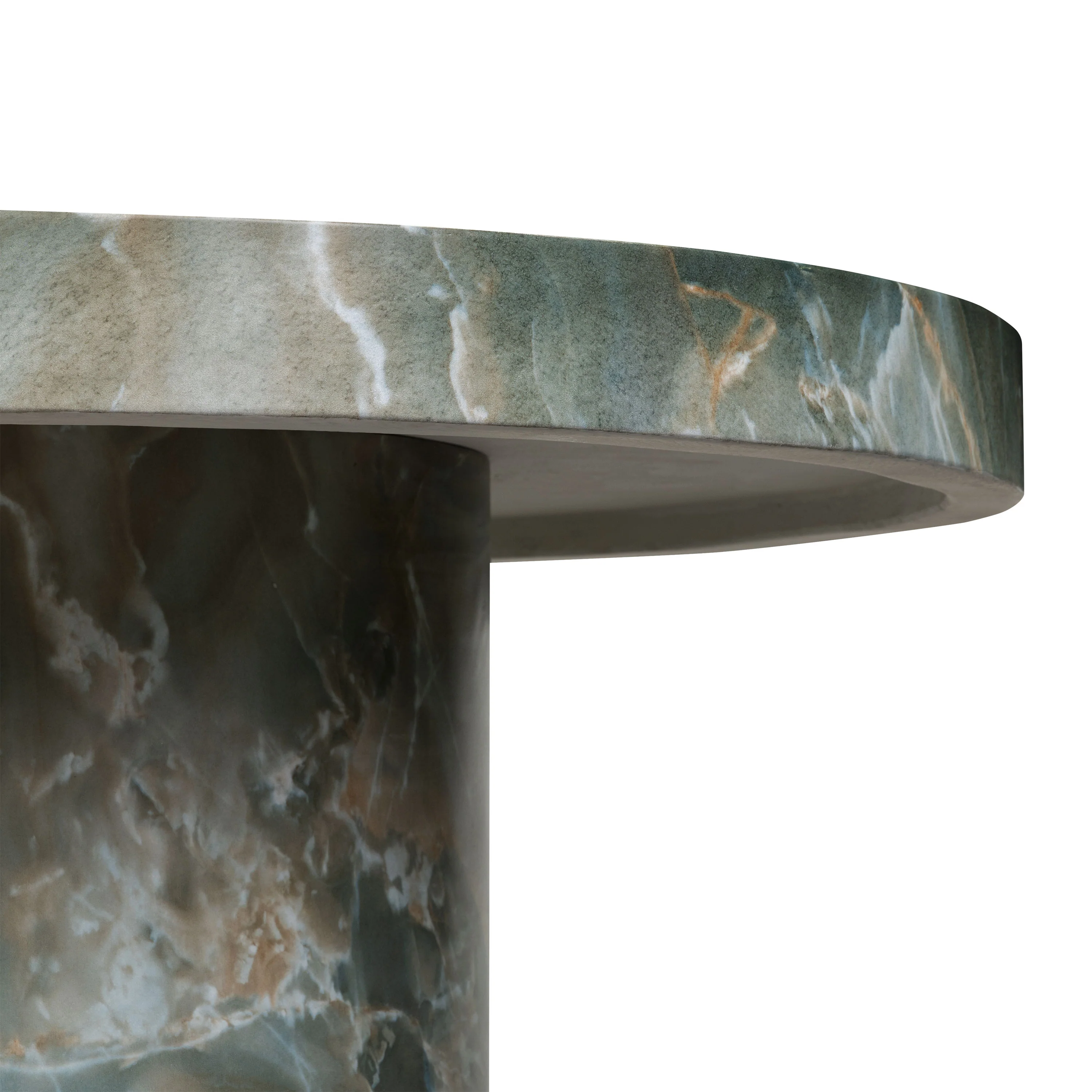 Treso 38" Coffee Table | Jade Green - Image 9