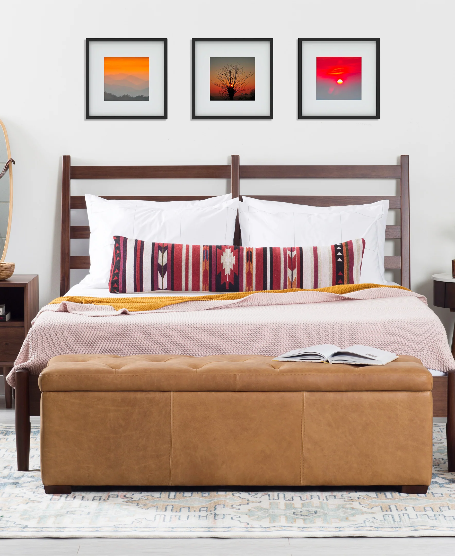 Truro Bed | Walnut | Queen - Image 3