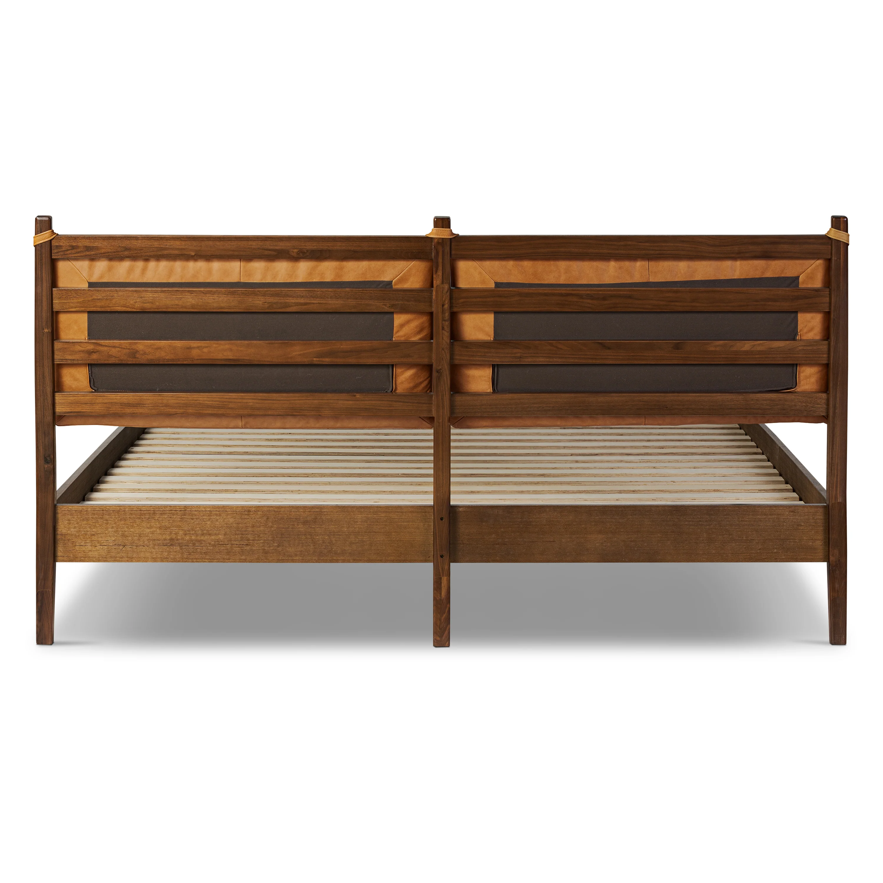 Truro Bed Headboard Cushion Set | Cognac Tan | Queen - Image 7